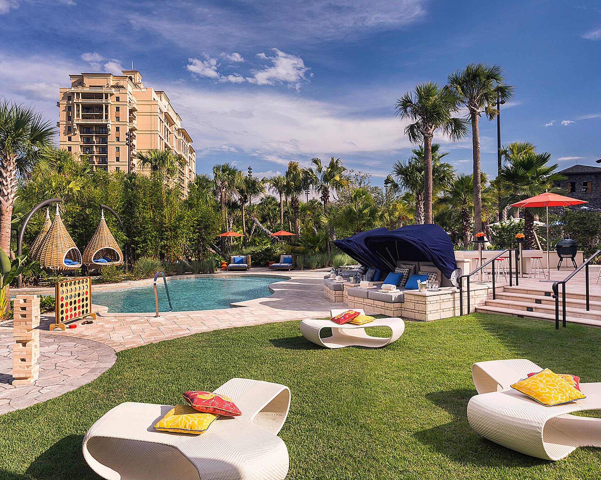 hotel de luxo orlando - piscina four seasons orlando - viagem relaxante