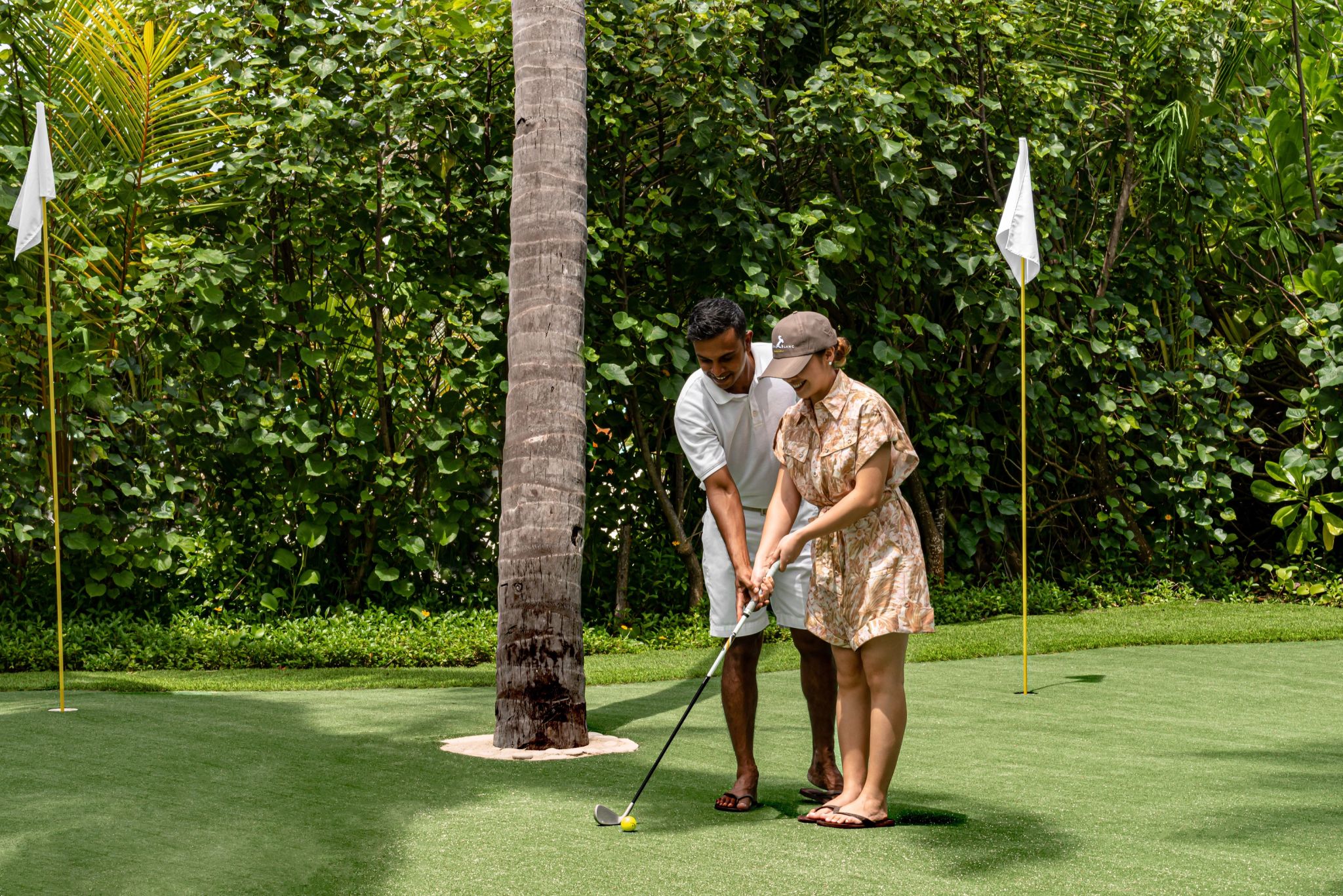 Golfe aula de golf – campo de golf hotel – golf no hotel