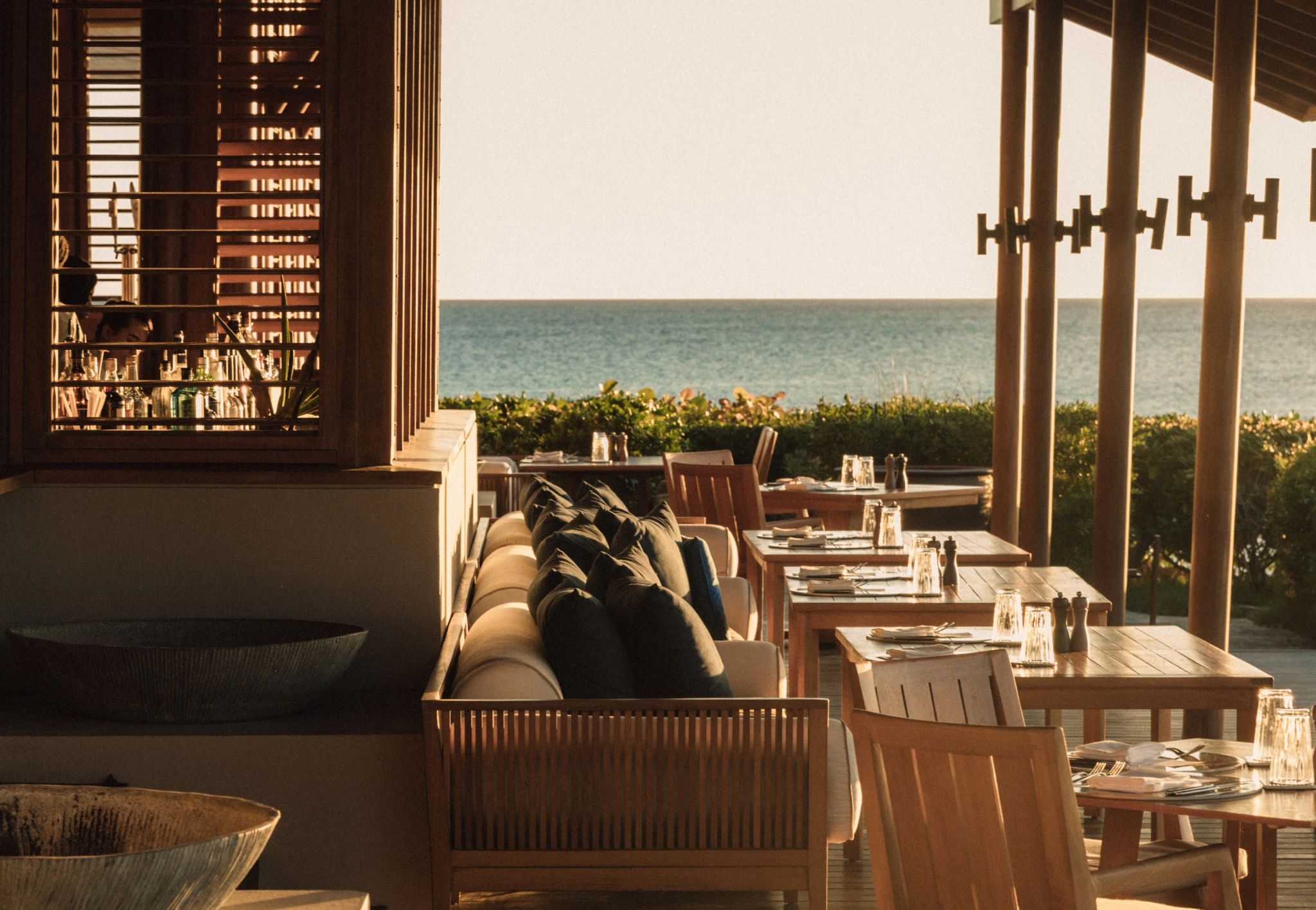 vista para o mar - almoço com vista – restaurante com terraço