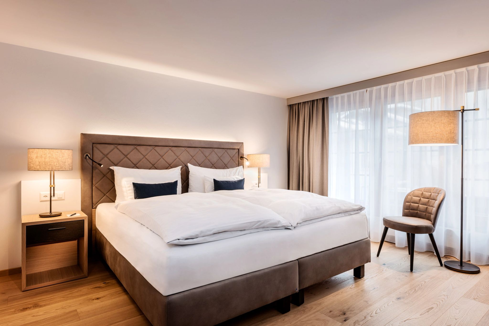 Family Two Bedroom Suite suite premium- decoracao de luxo - vista montanha