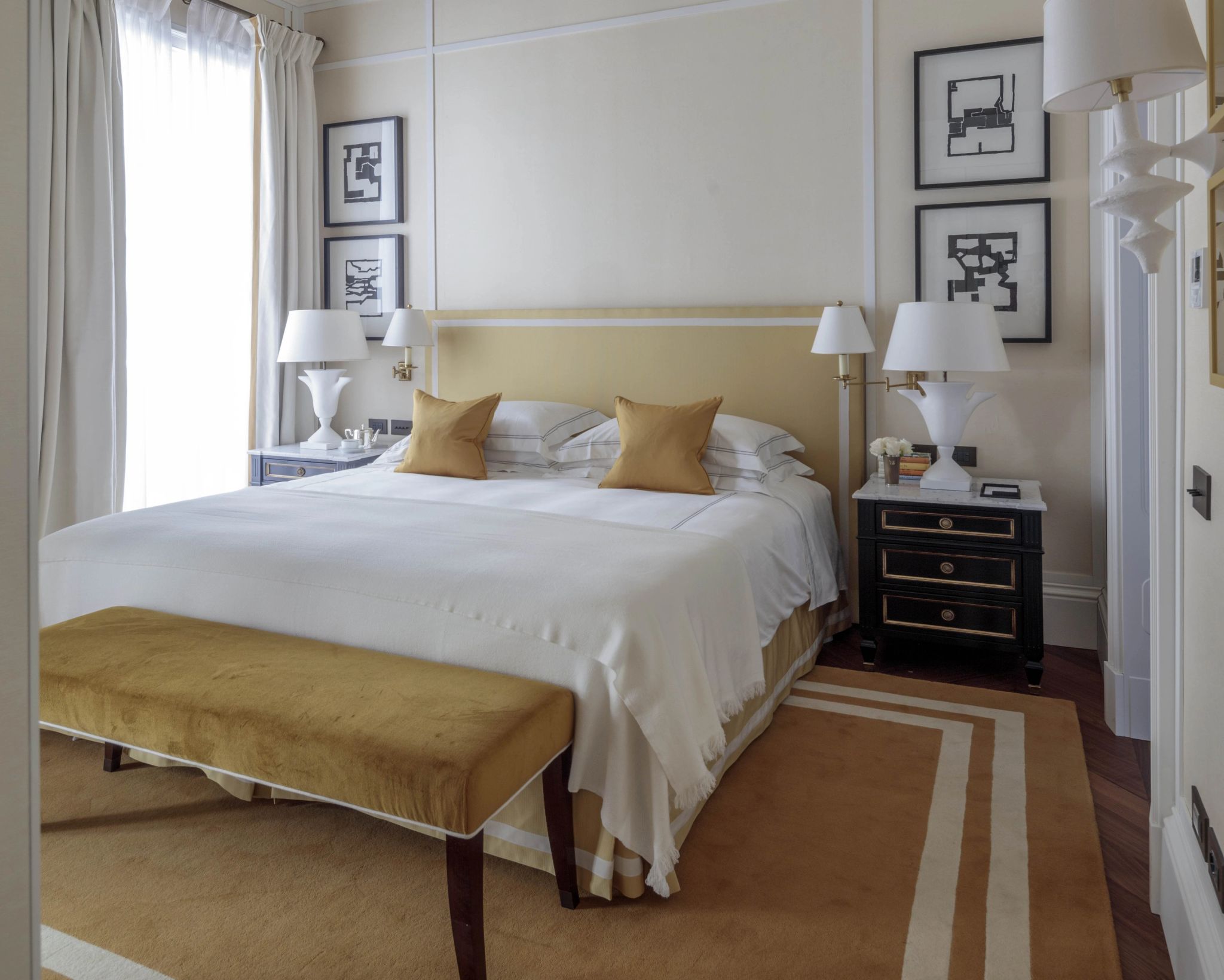 apartamento com dois quartos -  quarto classico - decoraçao classica