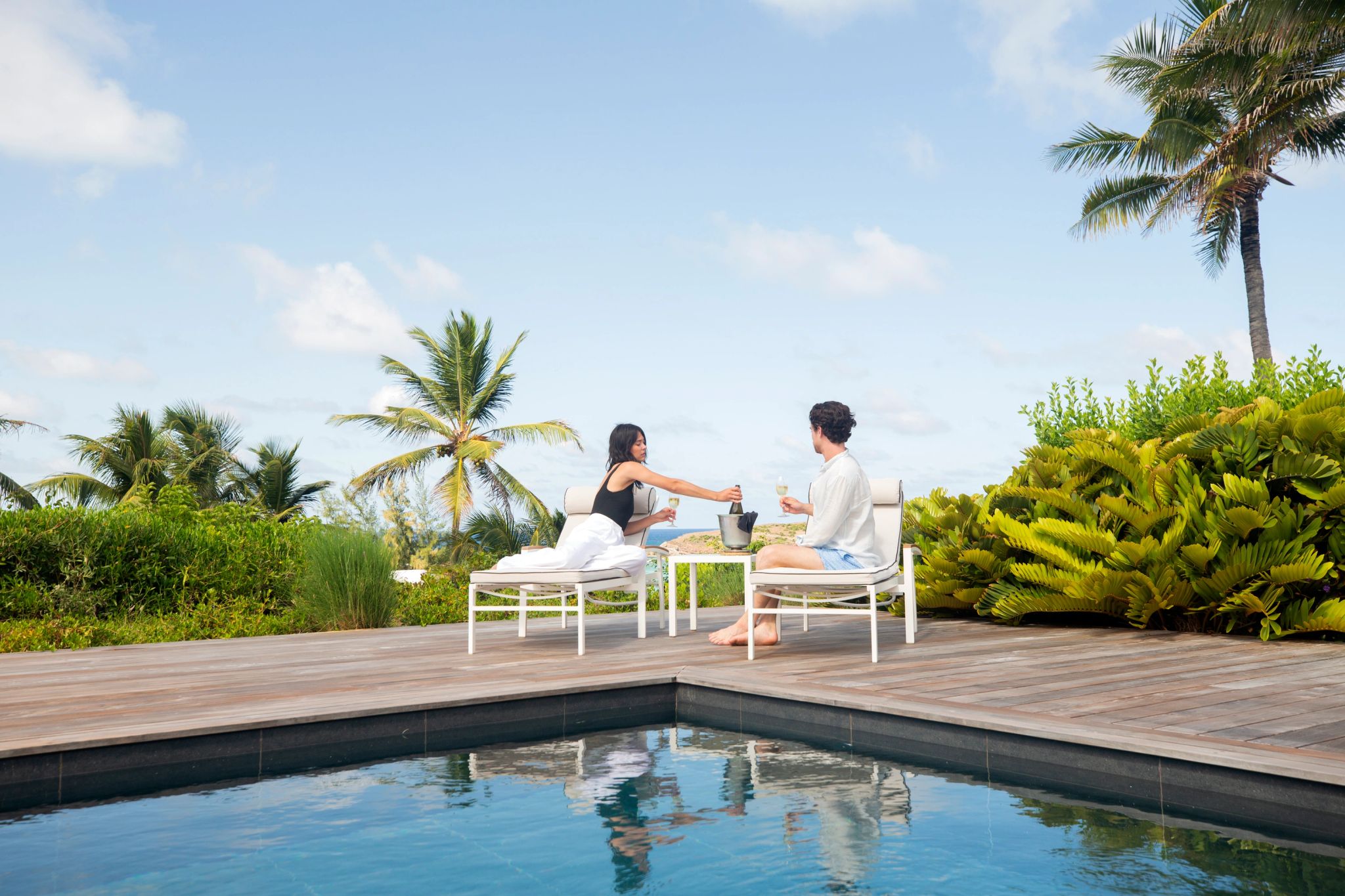 Ocean View Pool Suite suite com piscina - piscina externa - lazer ao ar livre