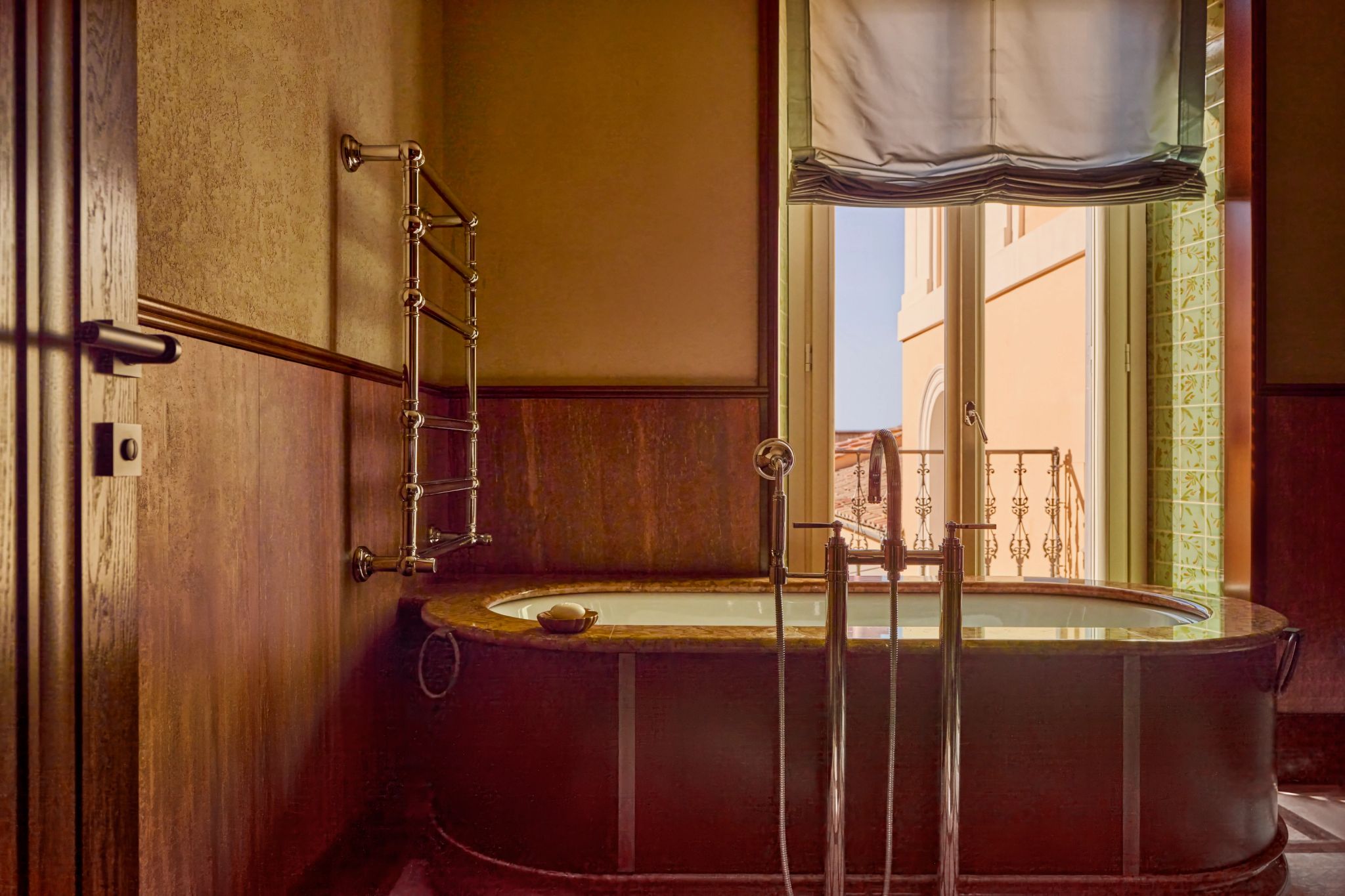 Junior Suite Terrace banheiro de luxo - banheira de imersao - suite master