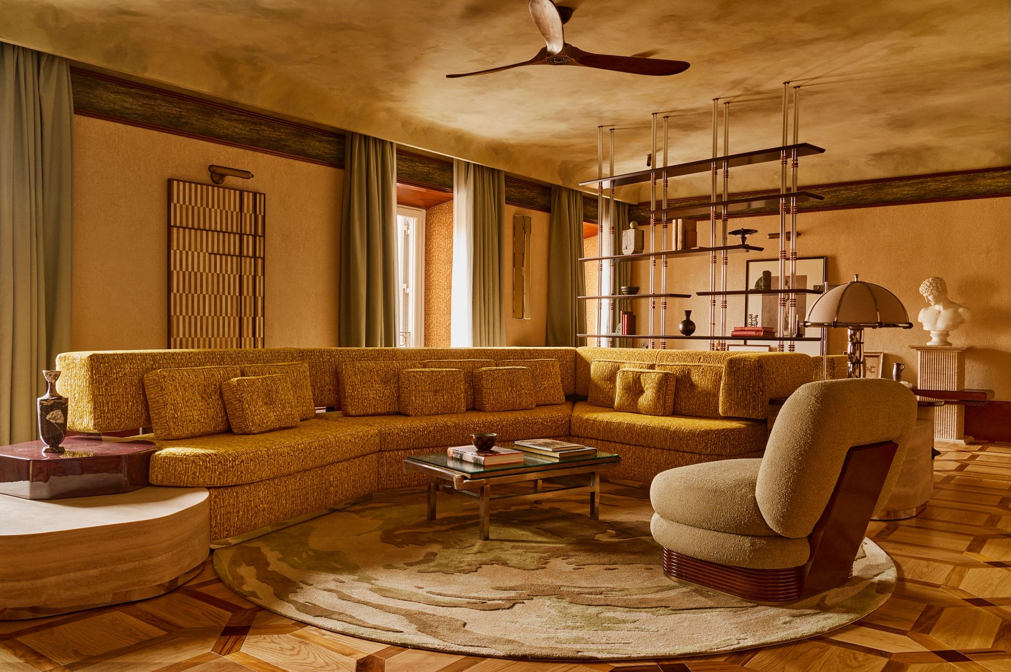 suite de luxo - sala de estar - decoracao chique