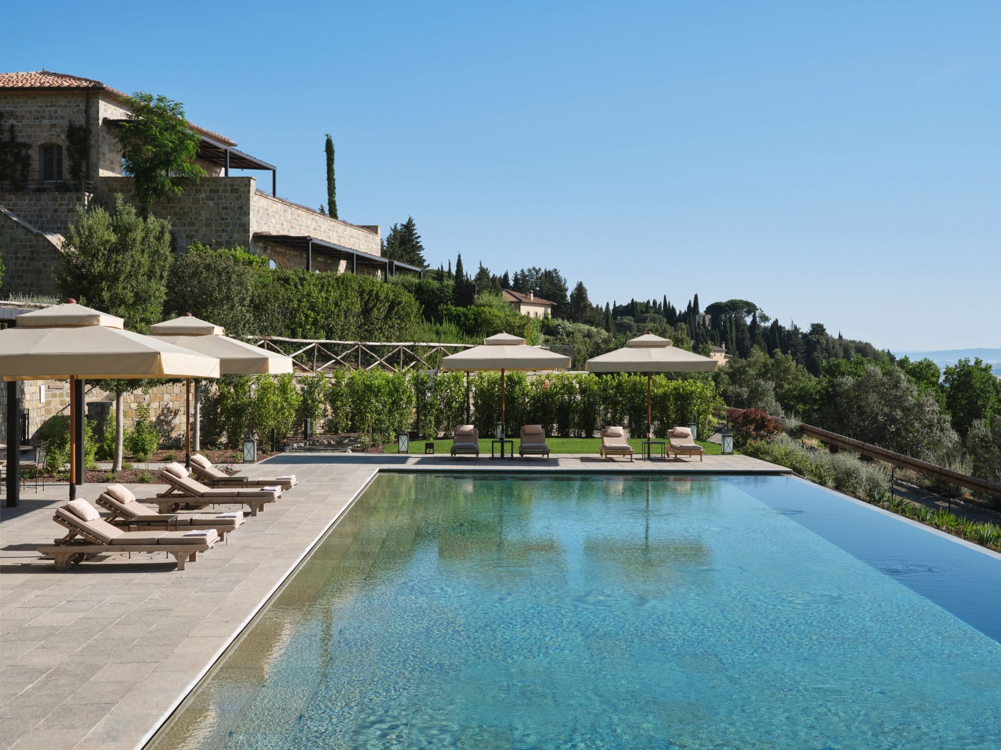 Piscina Rosewood Castiglion Del Bosco piscina ao ar livre – area externa hotel – area de lazer