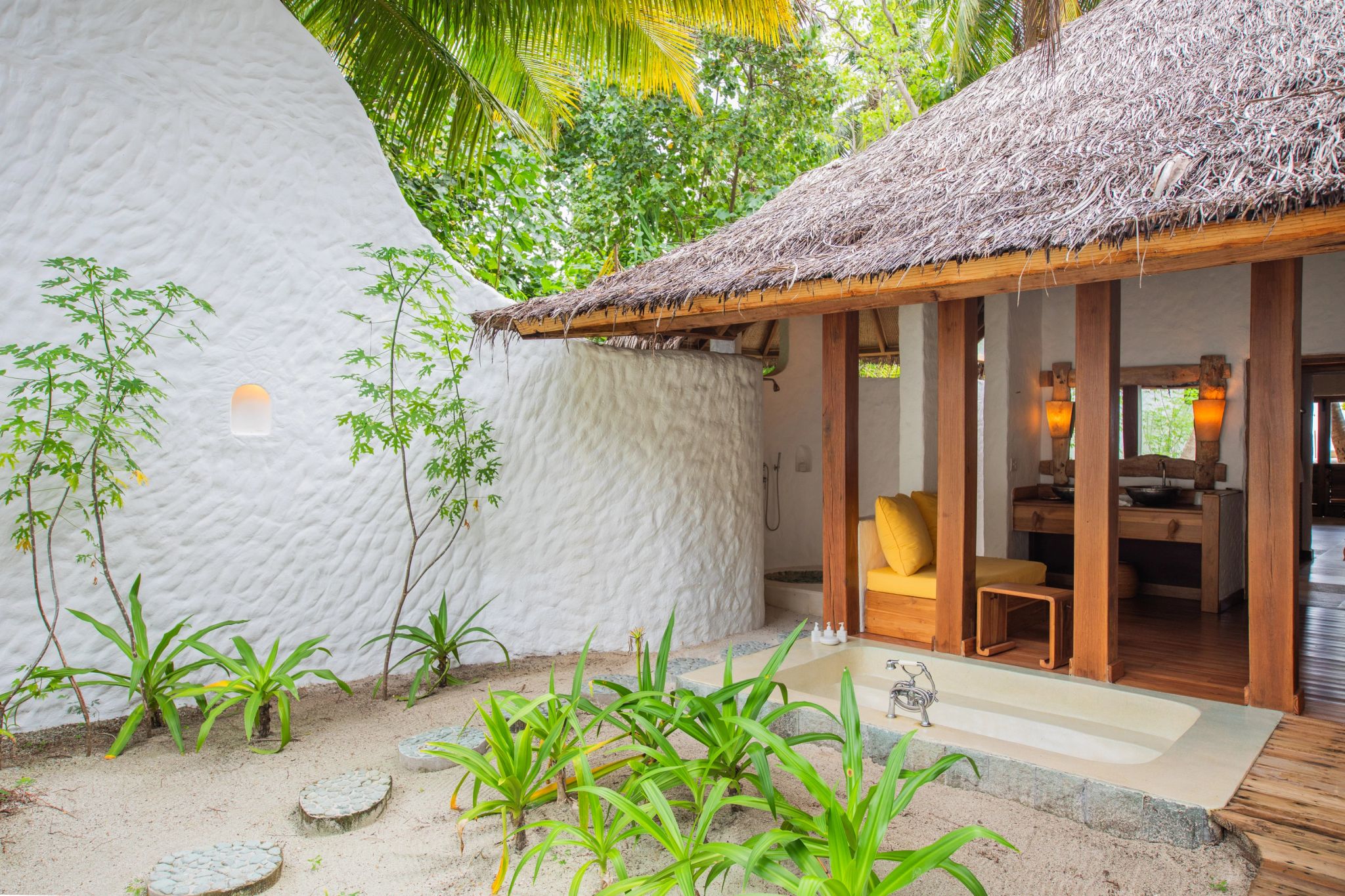 Two Bedroom Soneva Fushi Villa Pool vila privada - vista oceano índico - conforto elegante