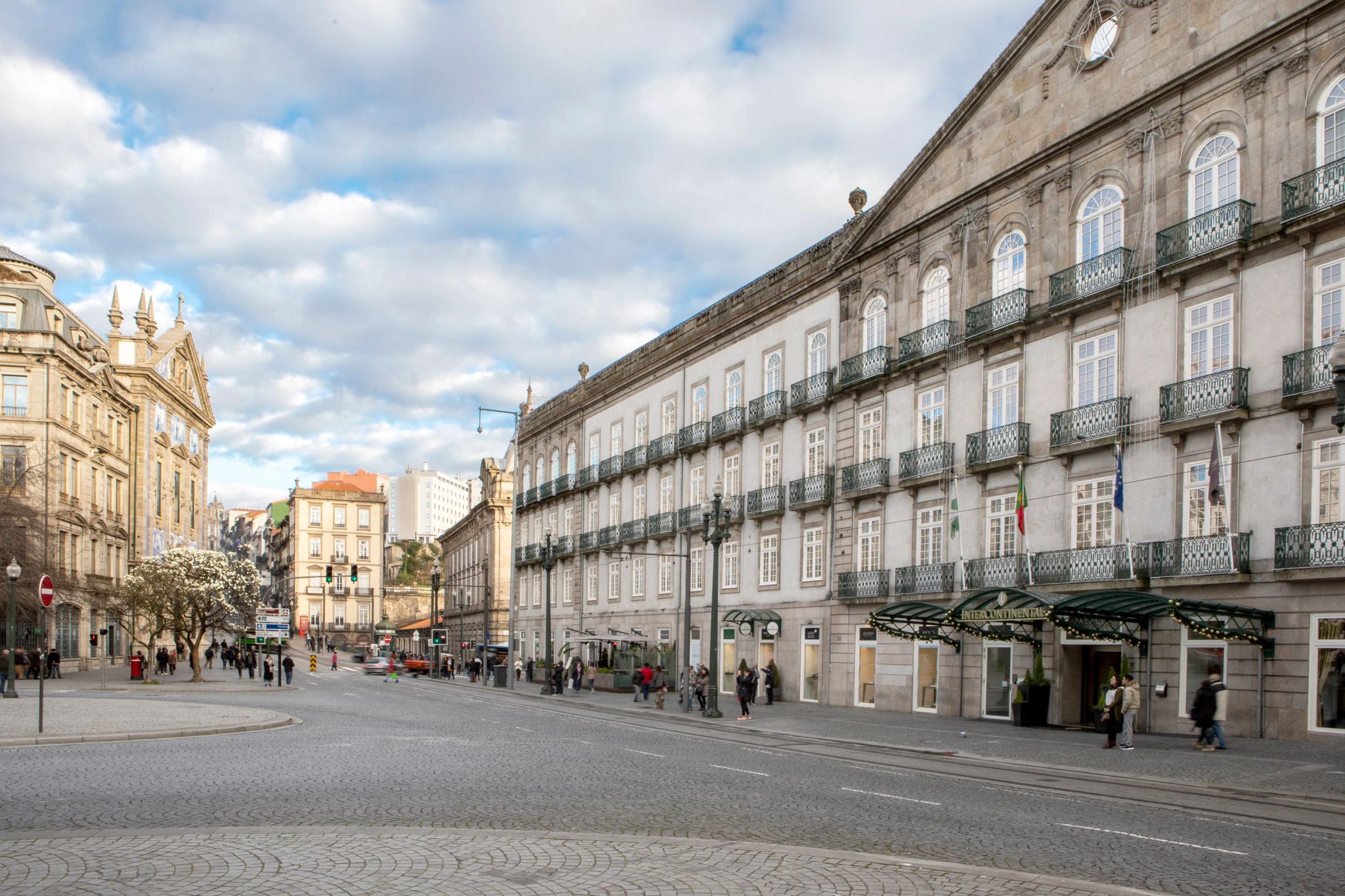 fachada do hotel - hotel bem localizado - hotel centro de porto