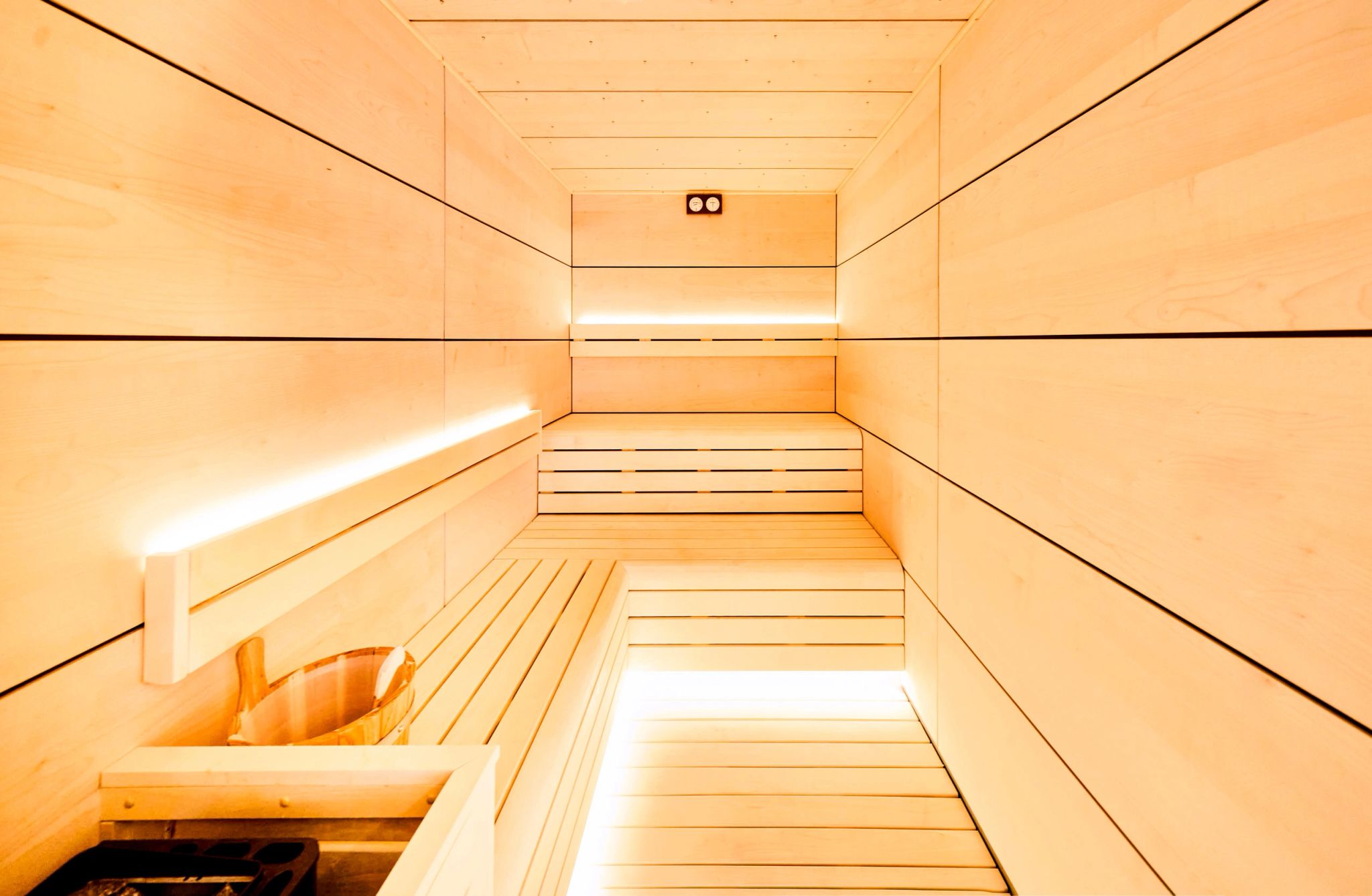 Le C Club Spa sauna a vapor - sauna - spa moderno - tratamentos de spa