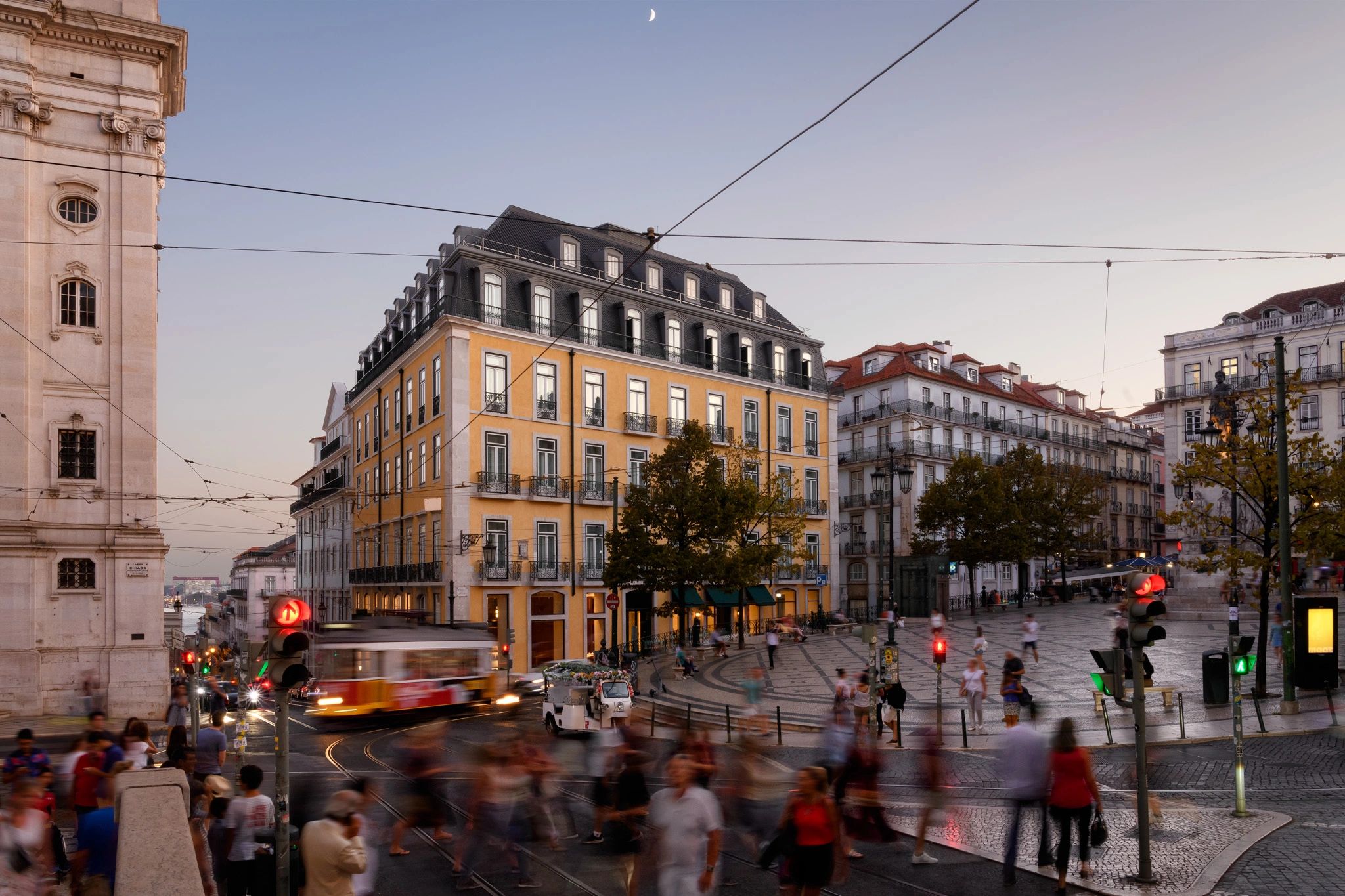 Fachada do Hotel fachada de luxo - lisboa