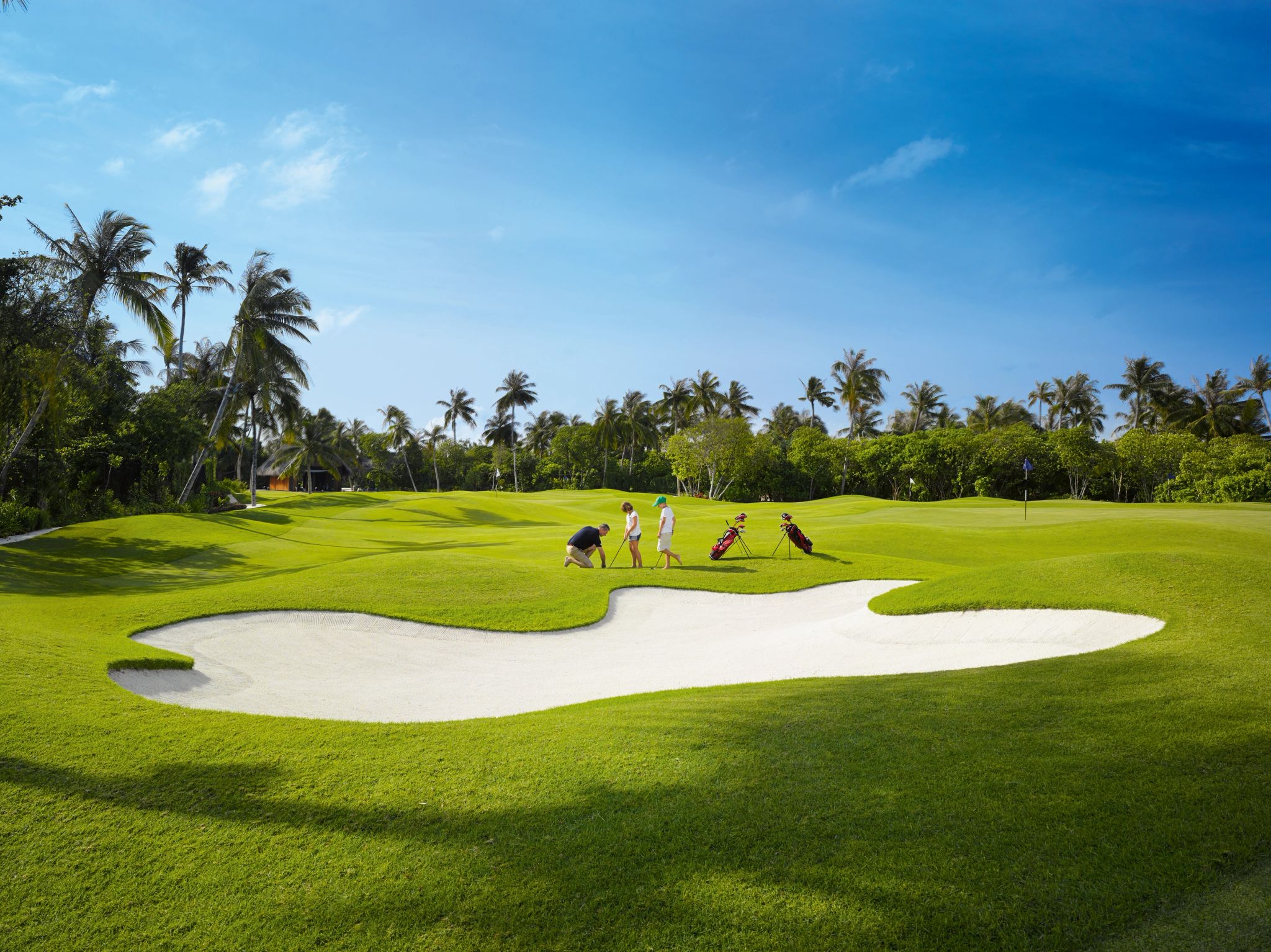 golf em familia – golf privativo – campo de golf maldivas