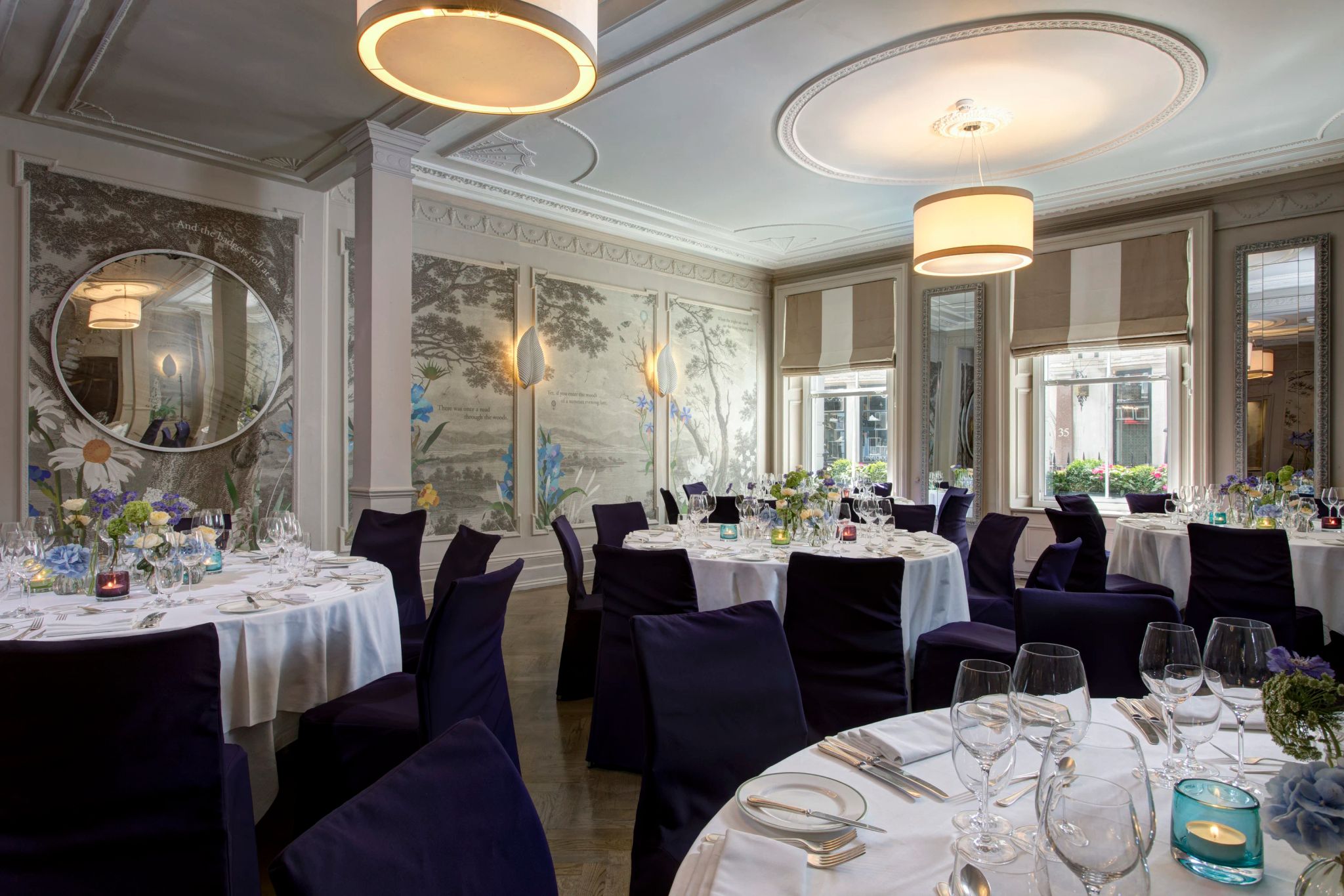 clarendon room - jantar em londres - browns hotel