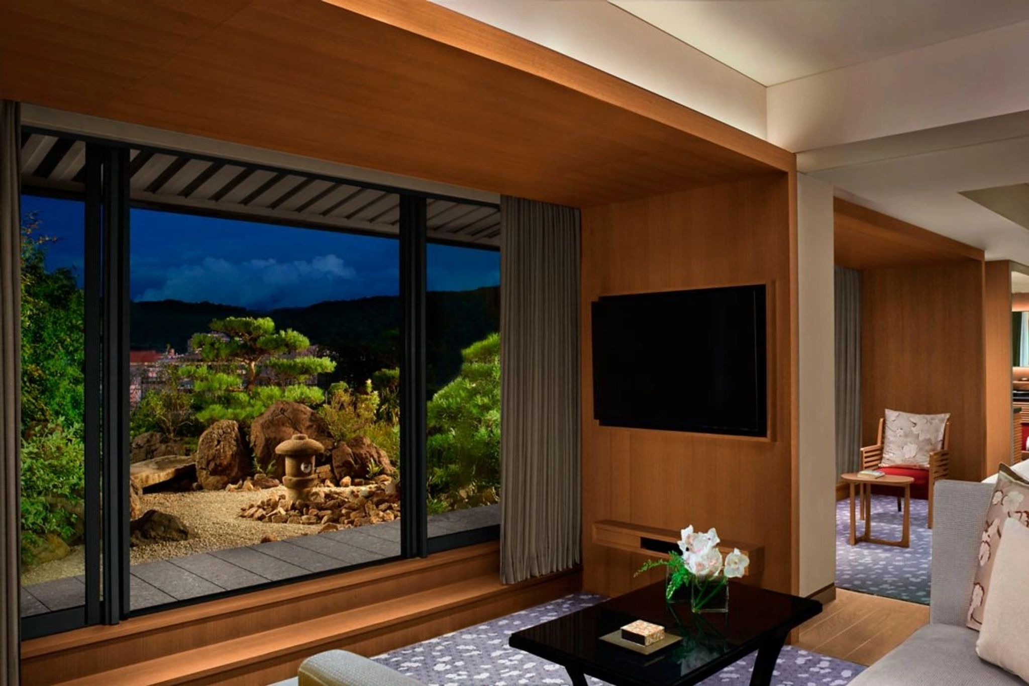 Garden Terrace Suite Jardins japoneses – hotel boutique – tranquilidade em Kyoto