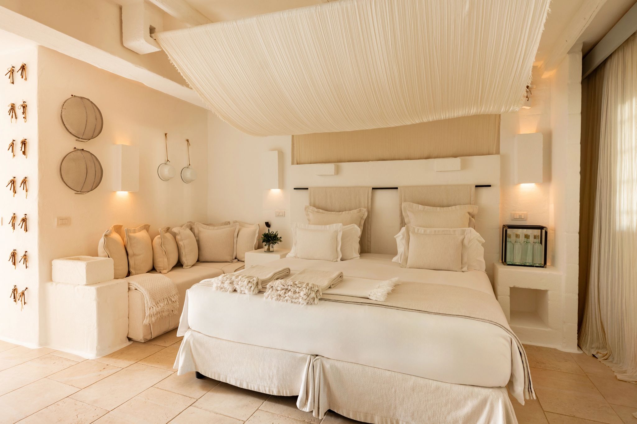 Borgo Bella cama king-size – quarto de luxo – decoracao de hotel