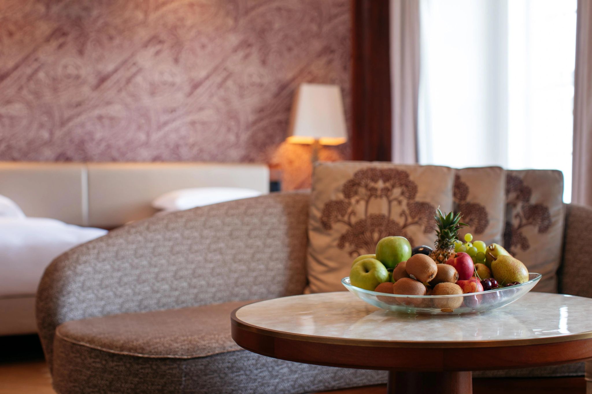 Two Twin Beds area de estar – mesa de jantar – design de luxo