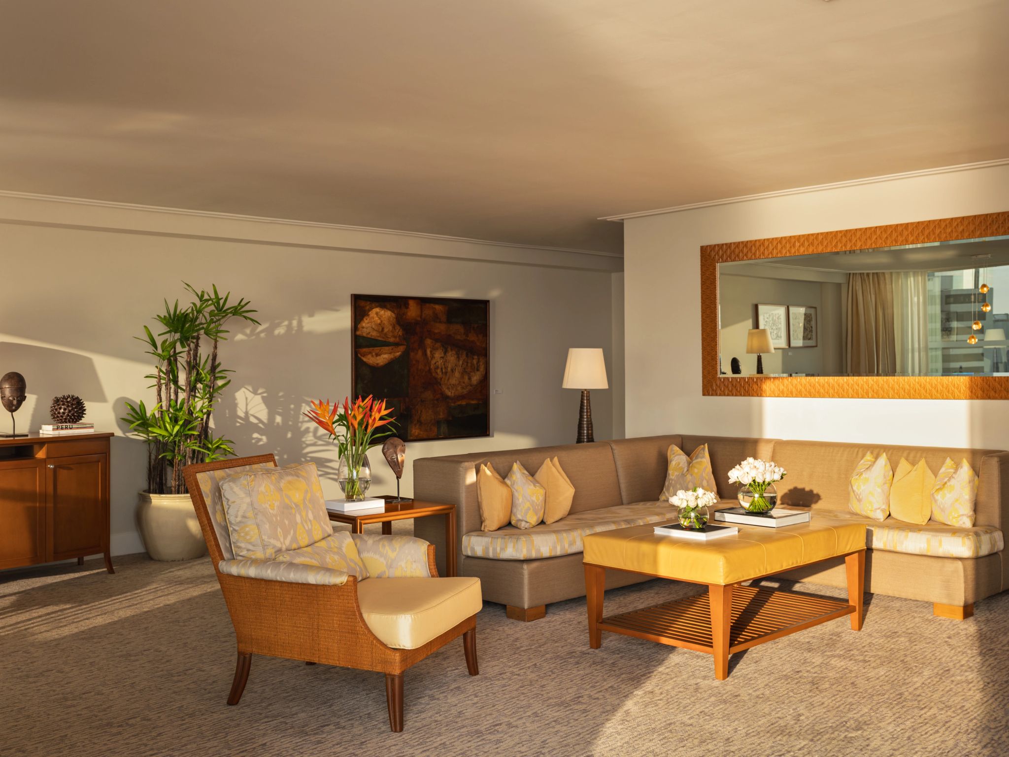 Limeña Suite sala de estar - sala chique - suite com sala