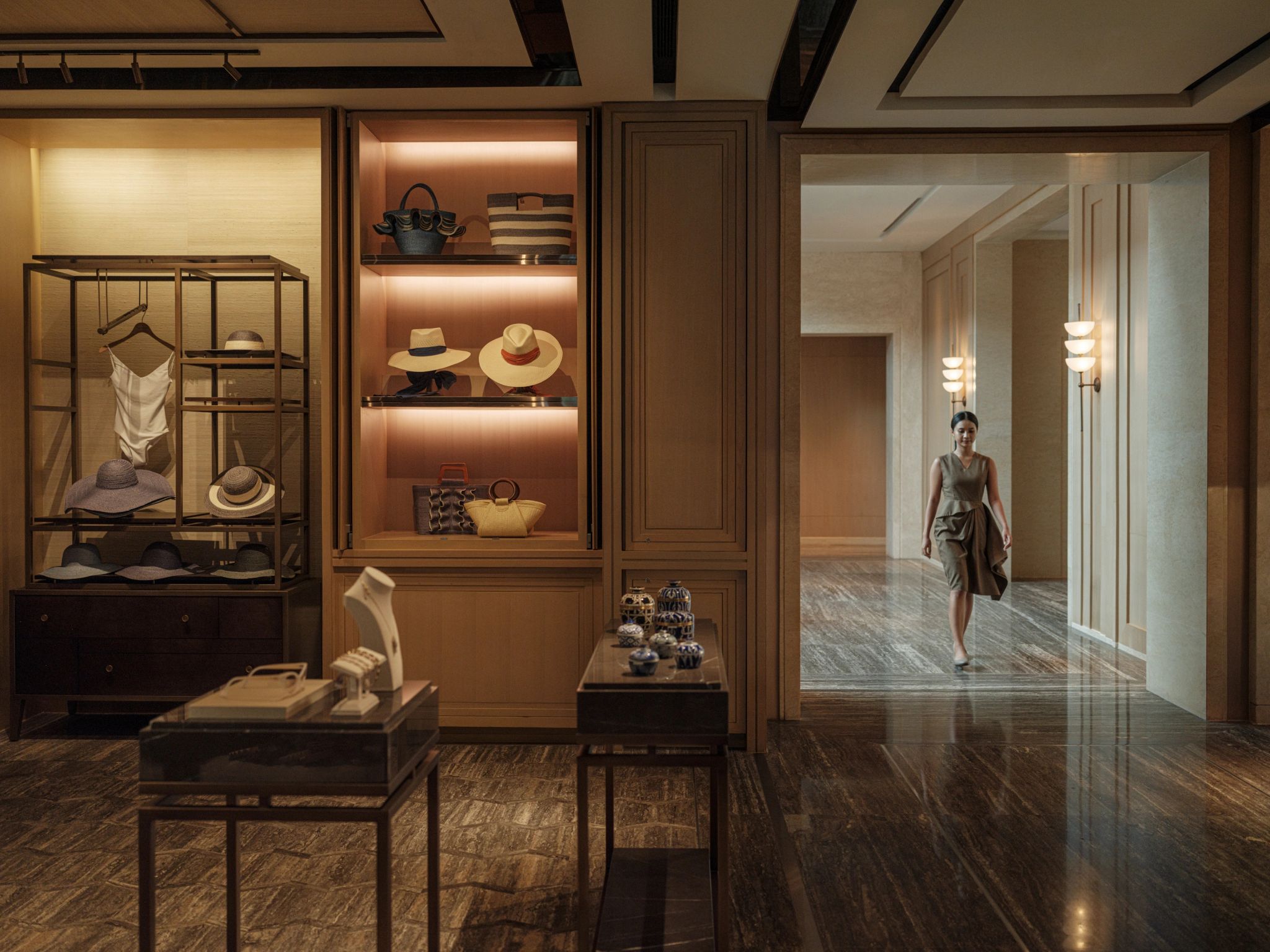 Boutique do hotel loja de roupas - moda feminina - boutique de luxo