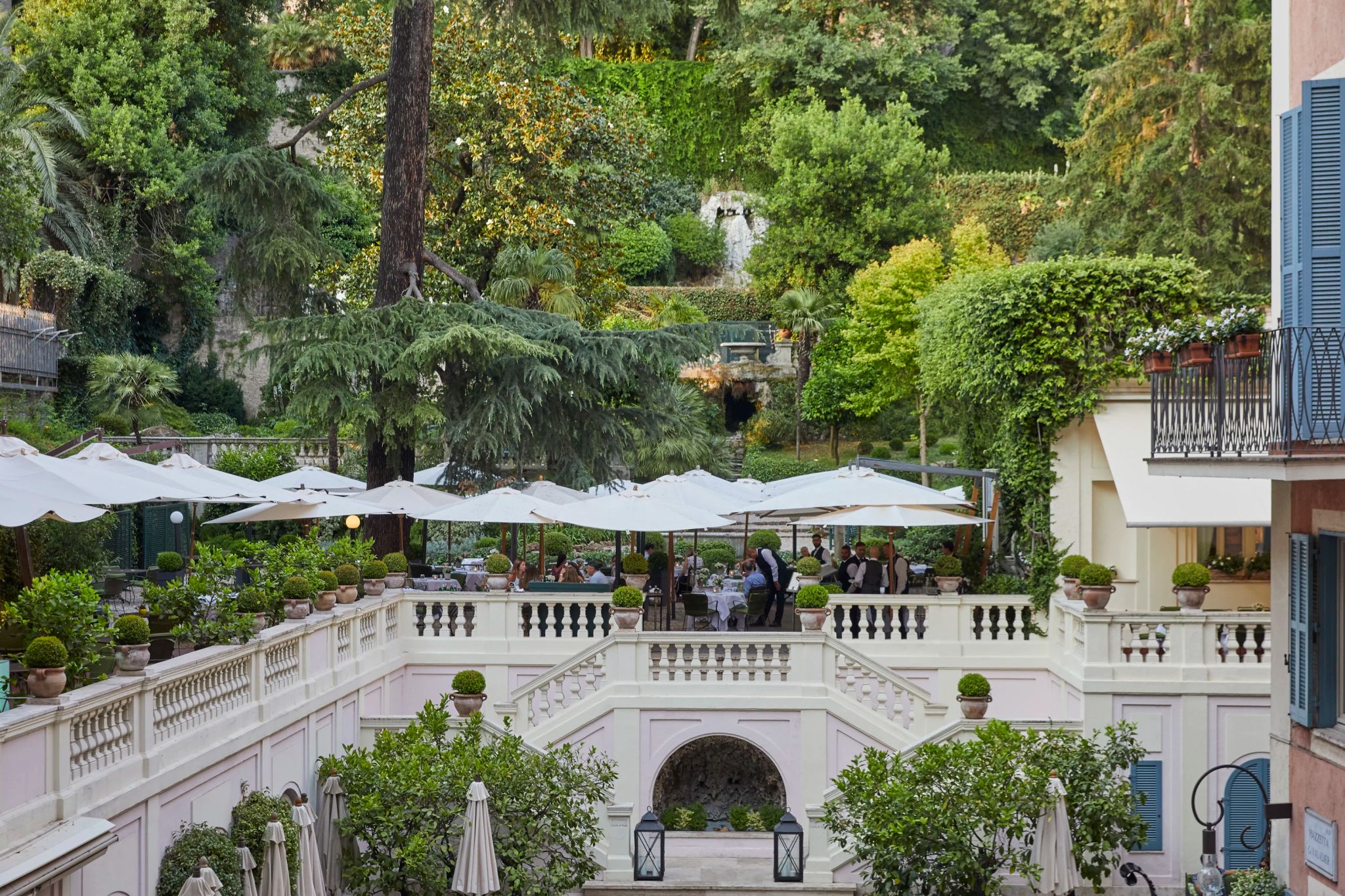 hotel de russie - le jardin de russie - restaurante le jardin