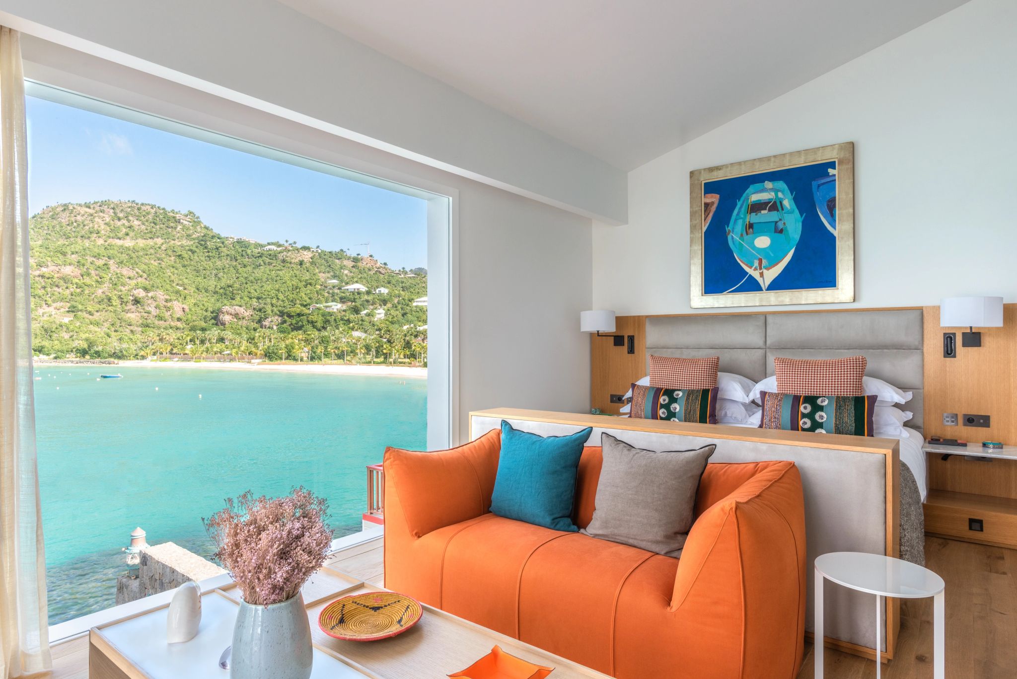 sala de estar suite – vista mar – suite ampla