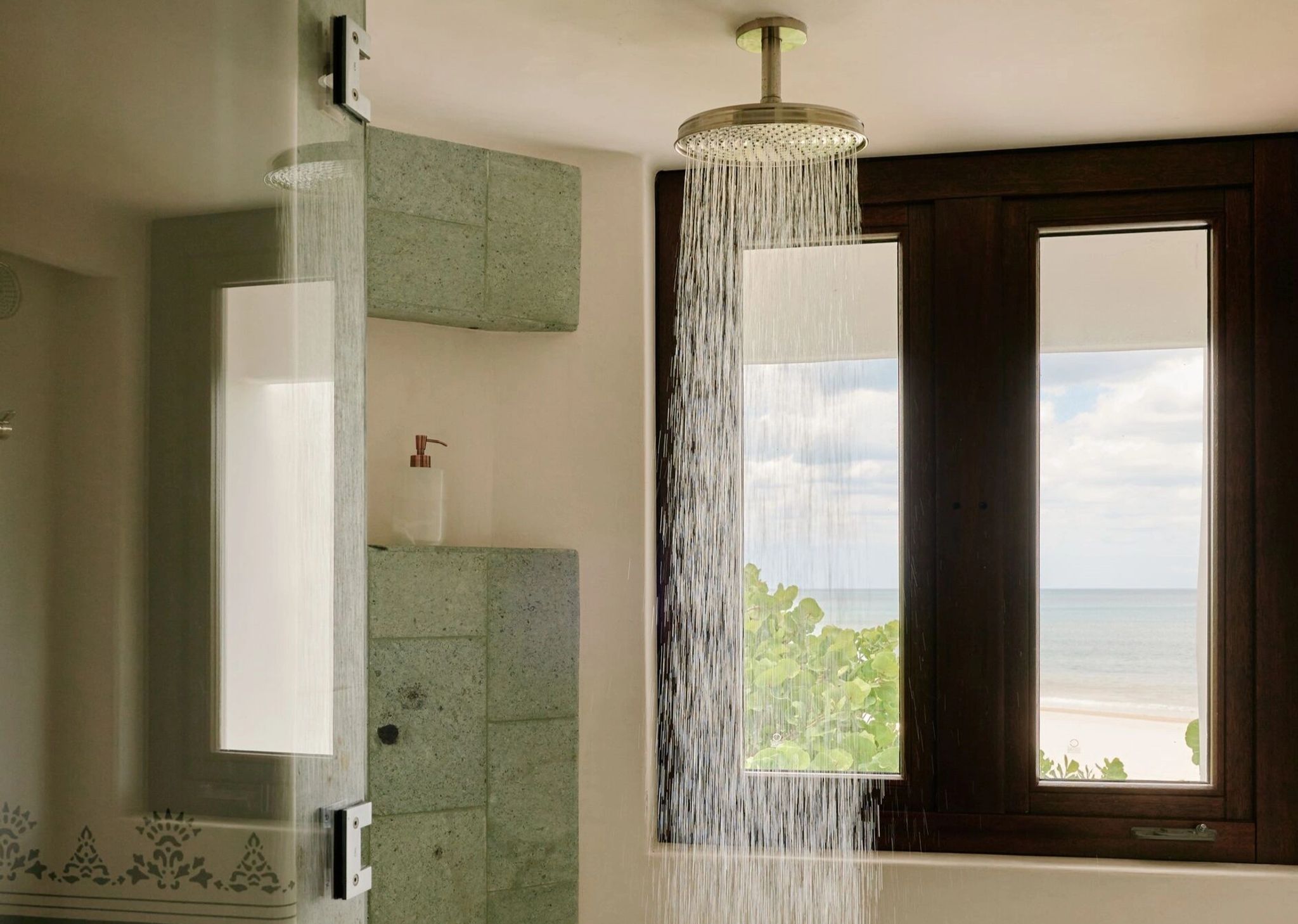 Ocean View Junior Suite banho com vista – banho premium – banheiro de luxo