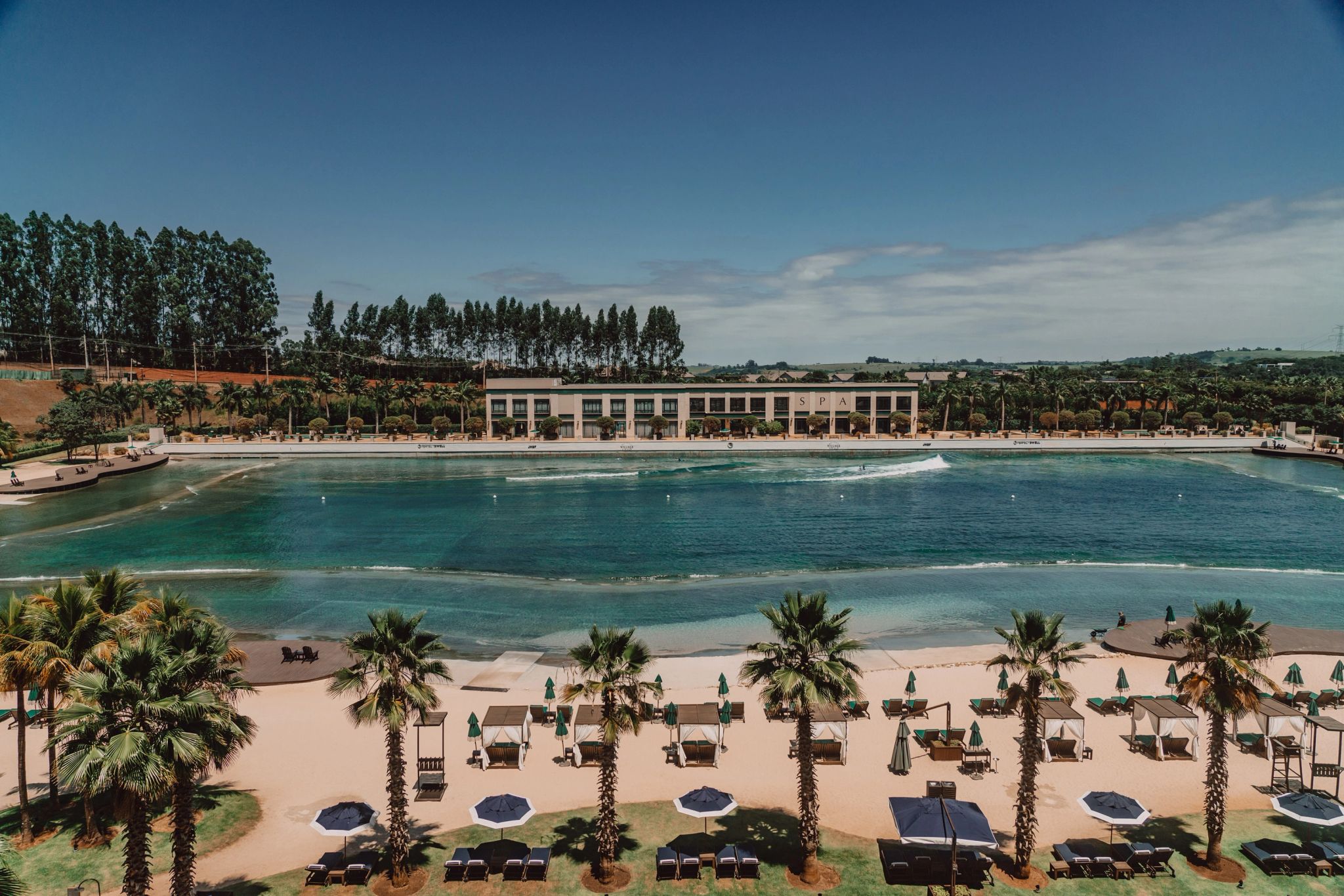 Boa Vista Surf Lodge piscina de onda - hotel com piscina - paisagem natural