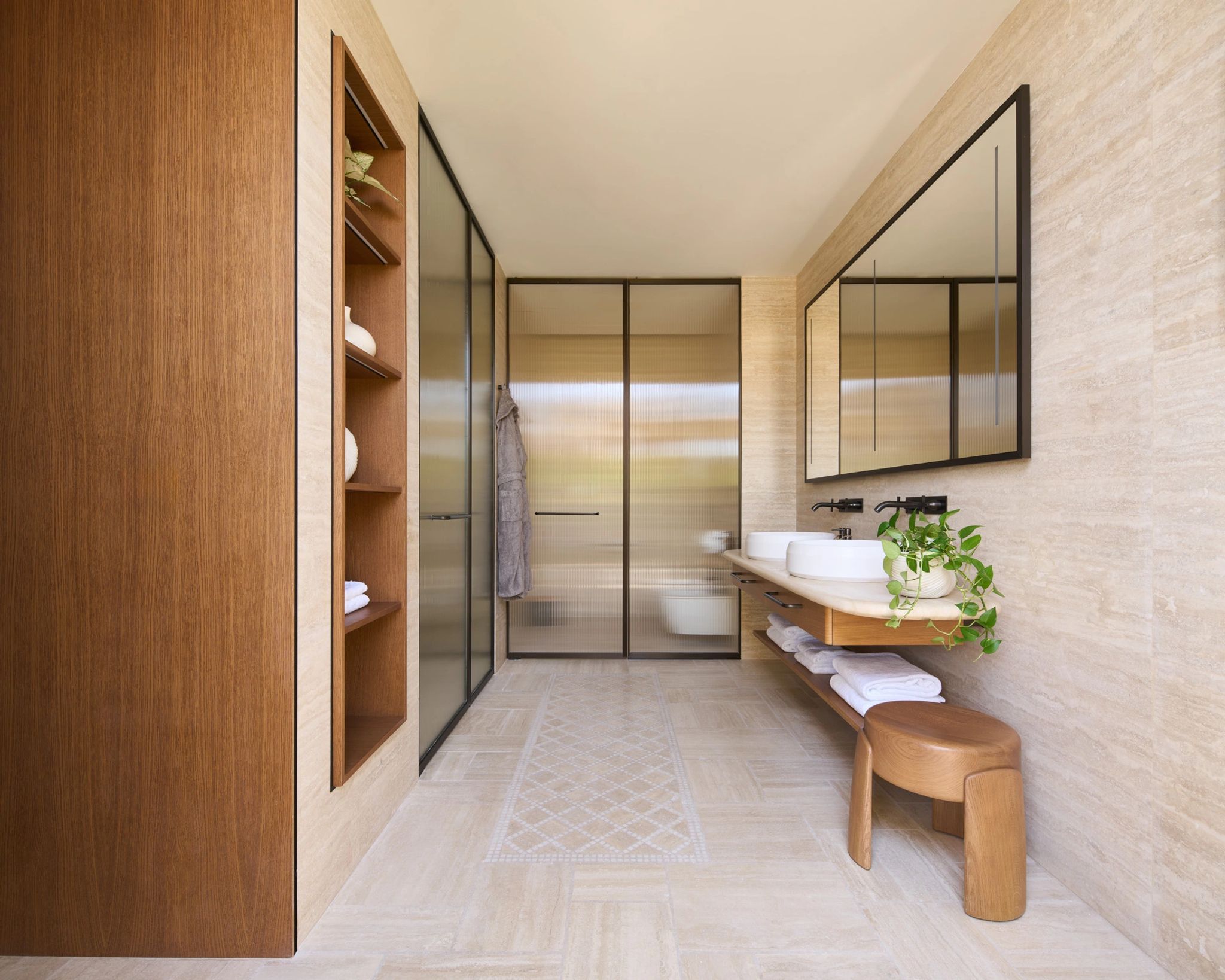 Terrace Junior Suite banheiro de luxo - banho premium - pia dupla