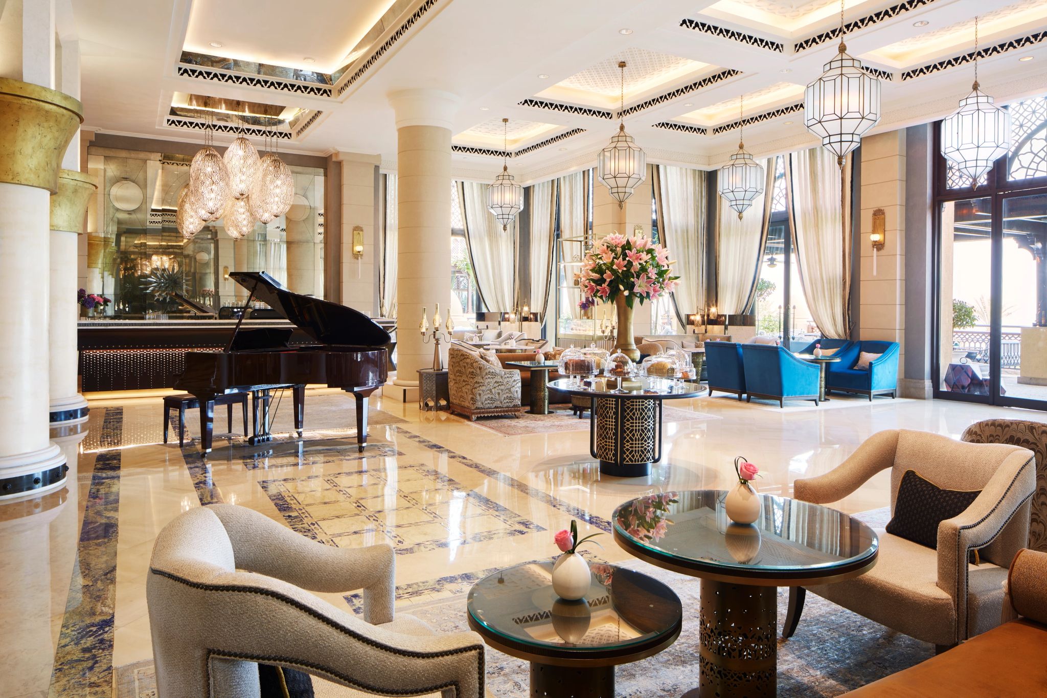 restaurante lounge – cha da tarde – design de luxo