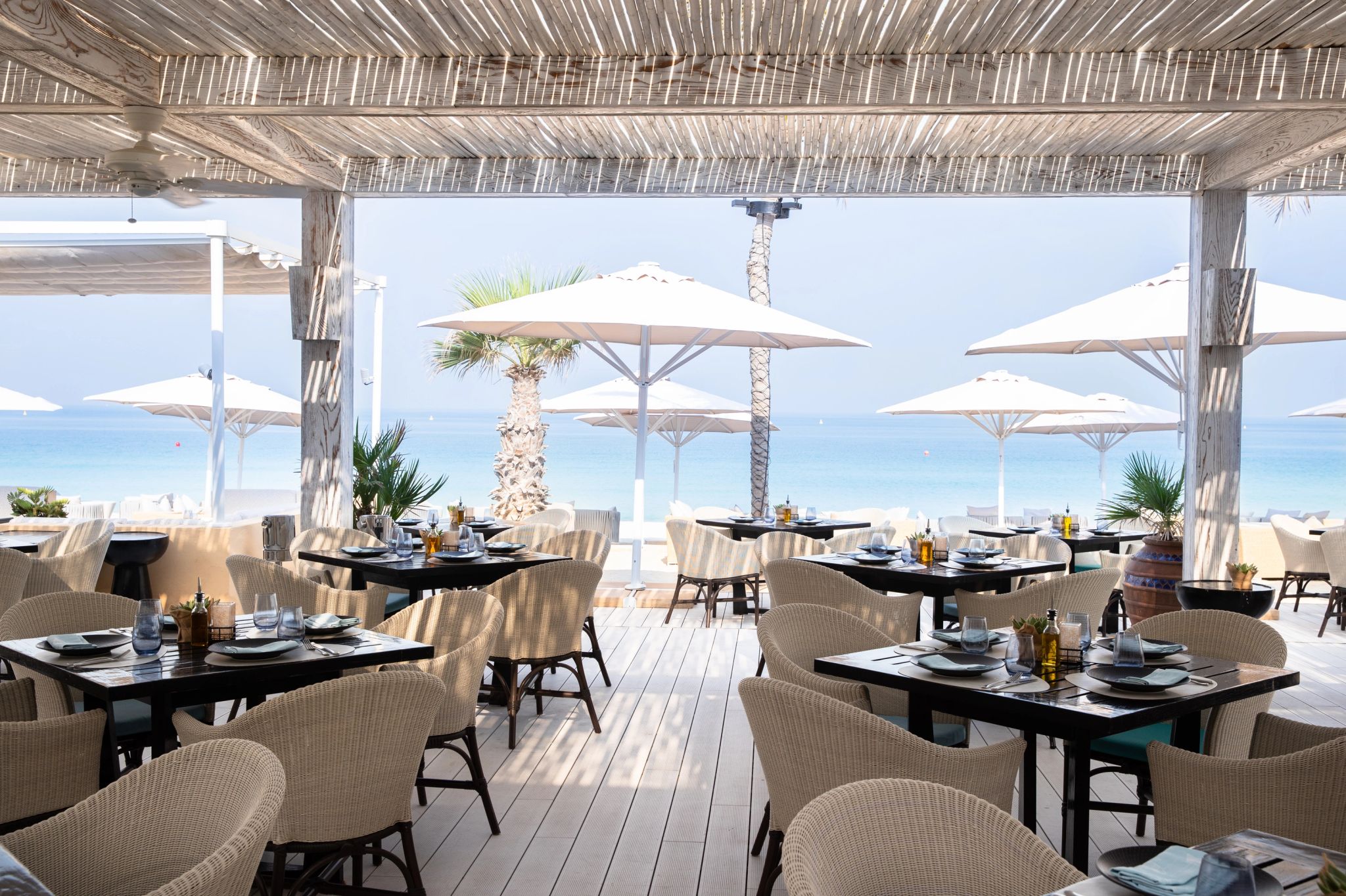 restaurante com vista – vista mar - refeiçoes ao ar livre