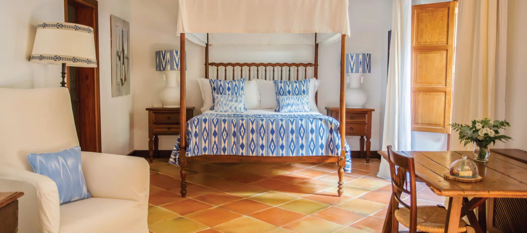 Deluxe Double cama king - quarto rustico - hotel mallorca