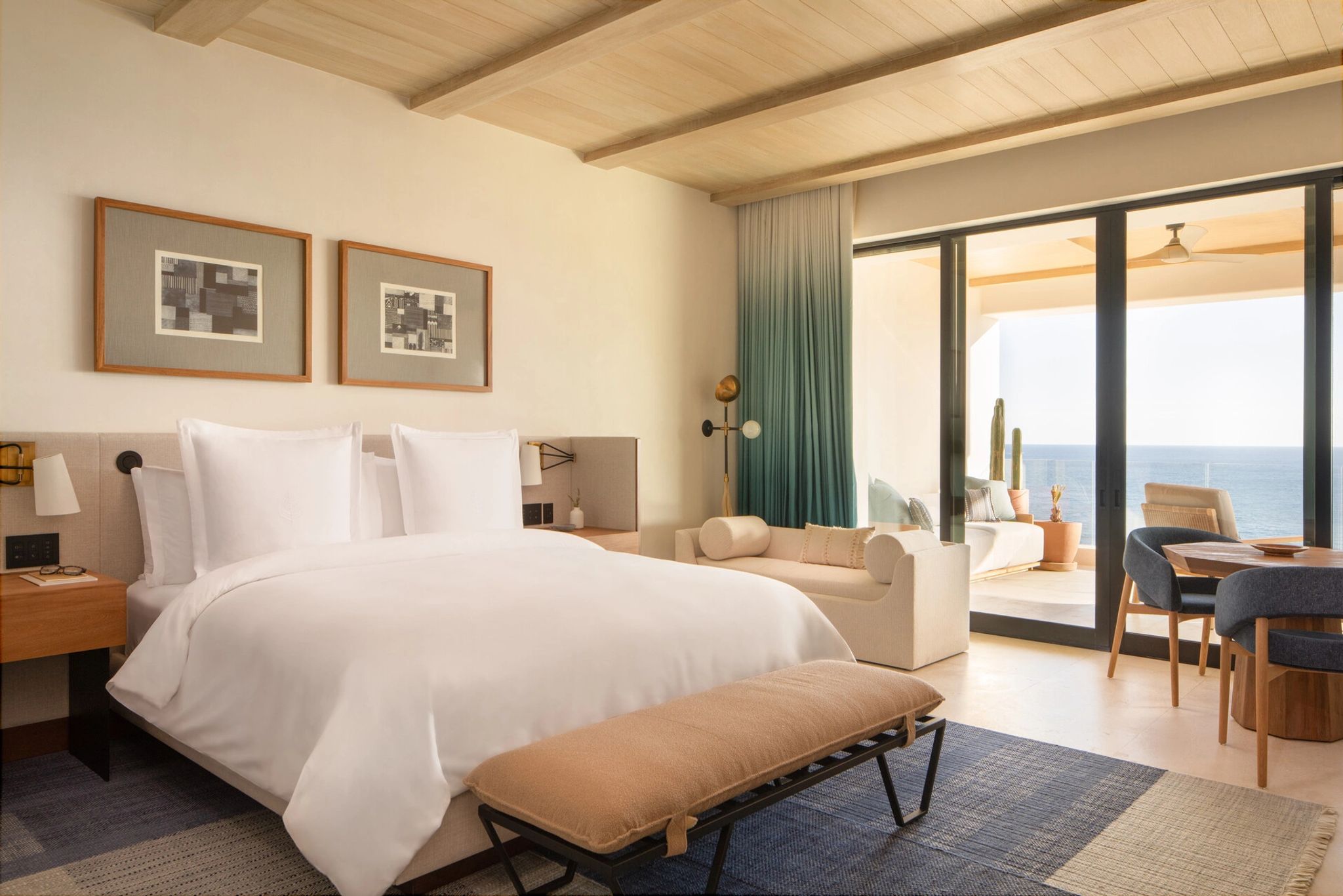 quarto casal - quarto vista mar - casa com dois quartos