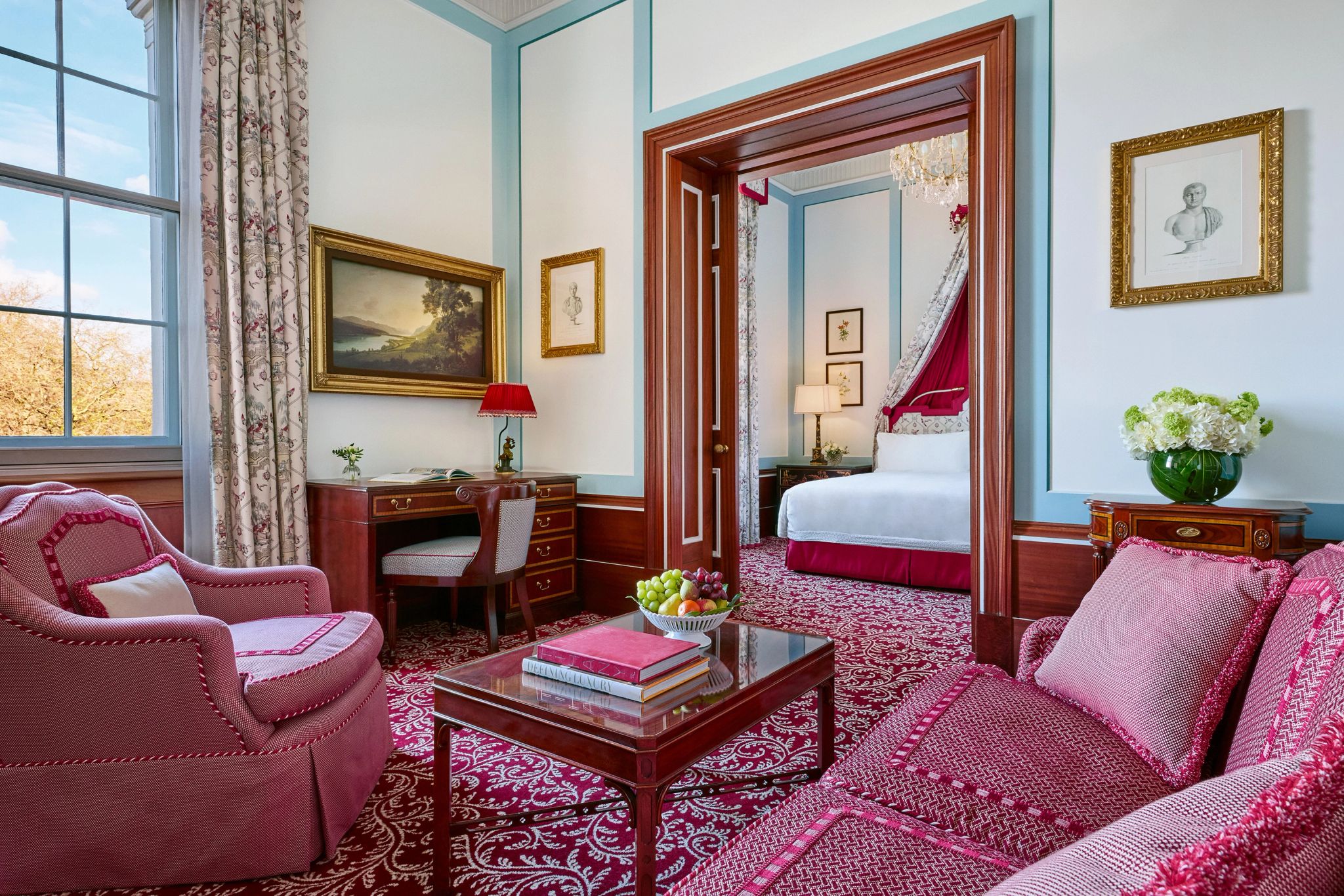 sala de estar - sala chique - suite com sala - decoraçao classica