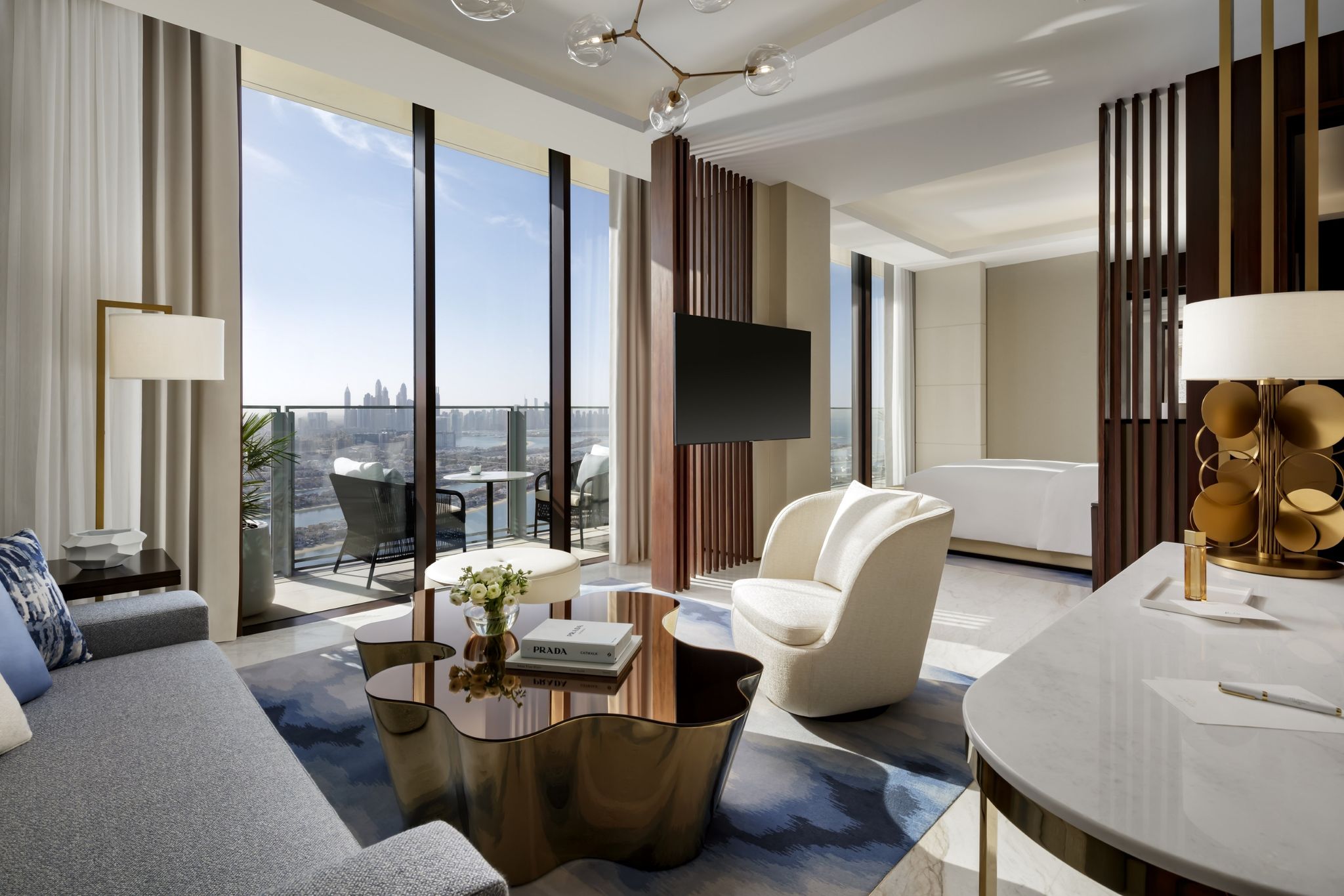 sala privativa – sala de estar da suite – design de interiores