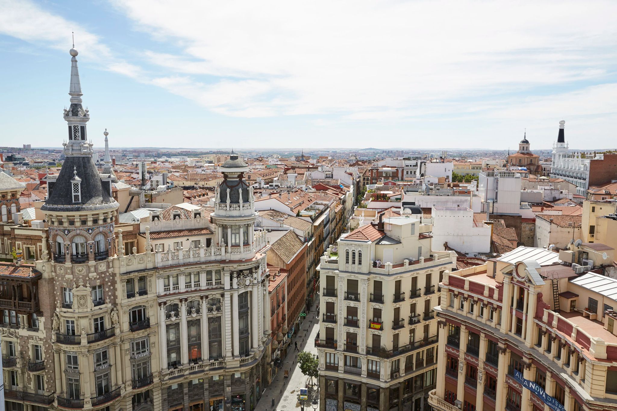 four seasons madrid - vista cidade