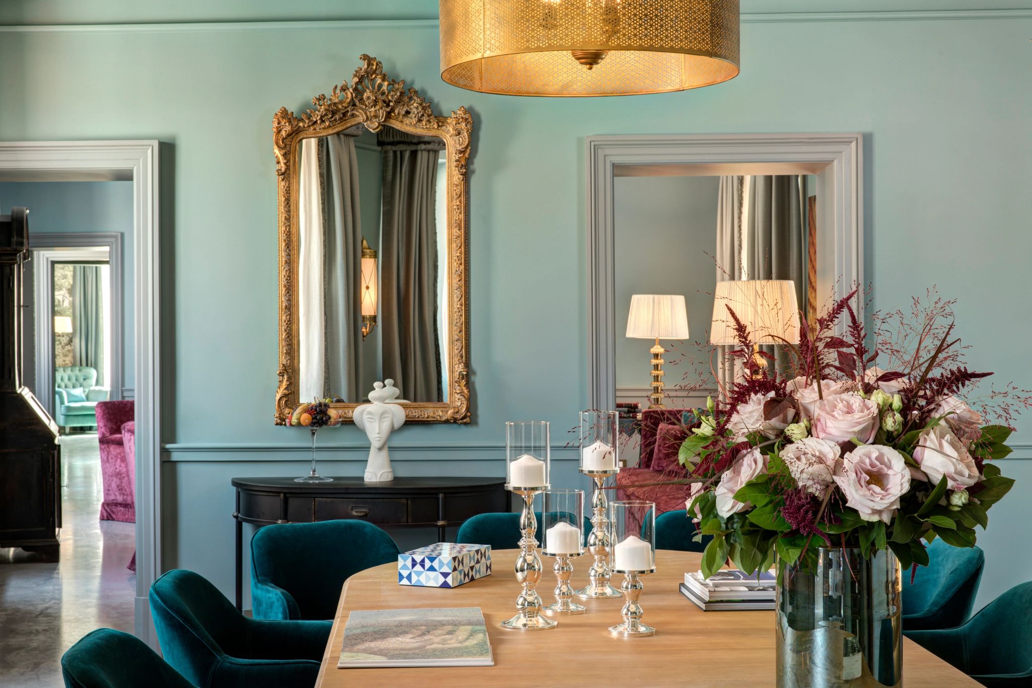 Spagna Penthouse Terrace mesa de jantar - sala de jantar - penthouse