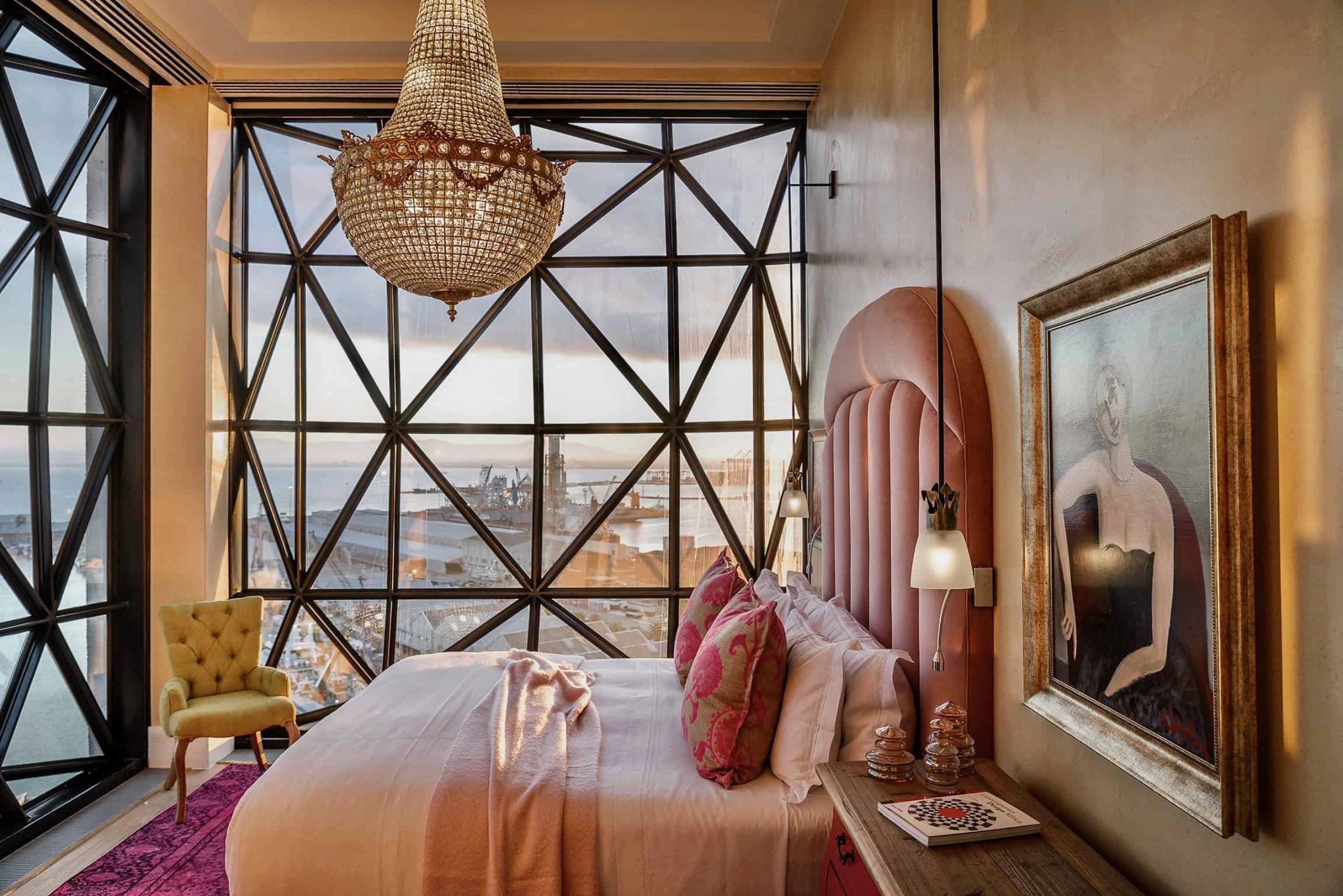 Royal Suite cama king size - suite luxo cape town - decoracao contemporanea