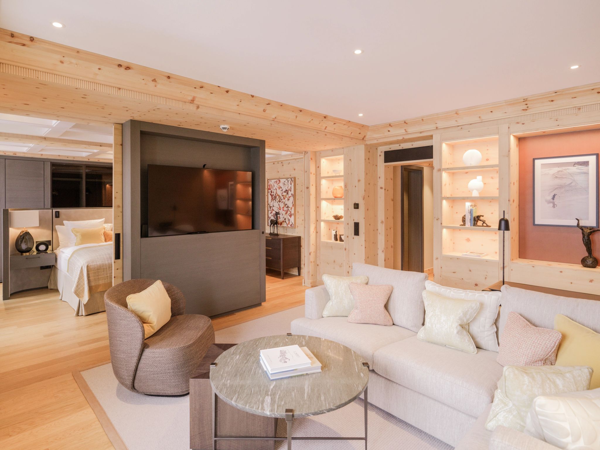 Deluxe Suite sala de estar – suite ampla – suite de luxo