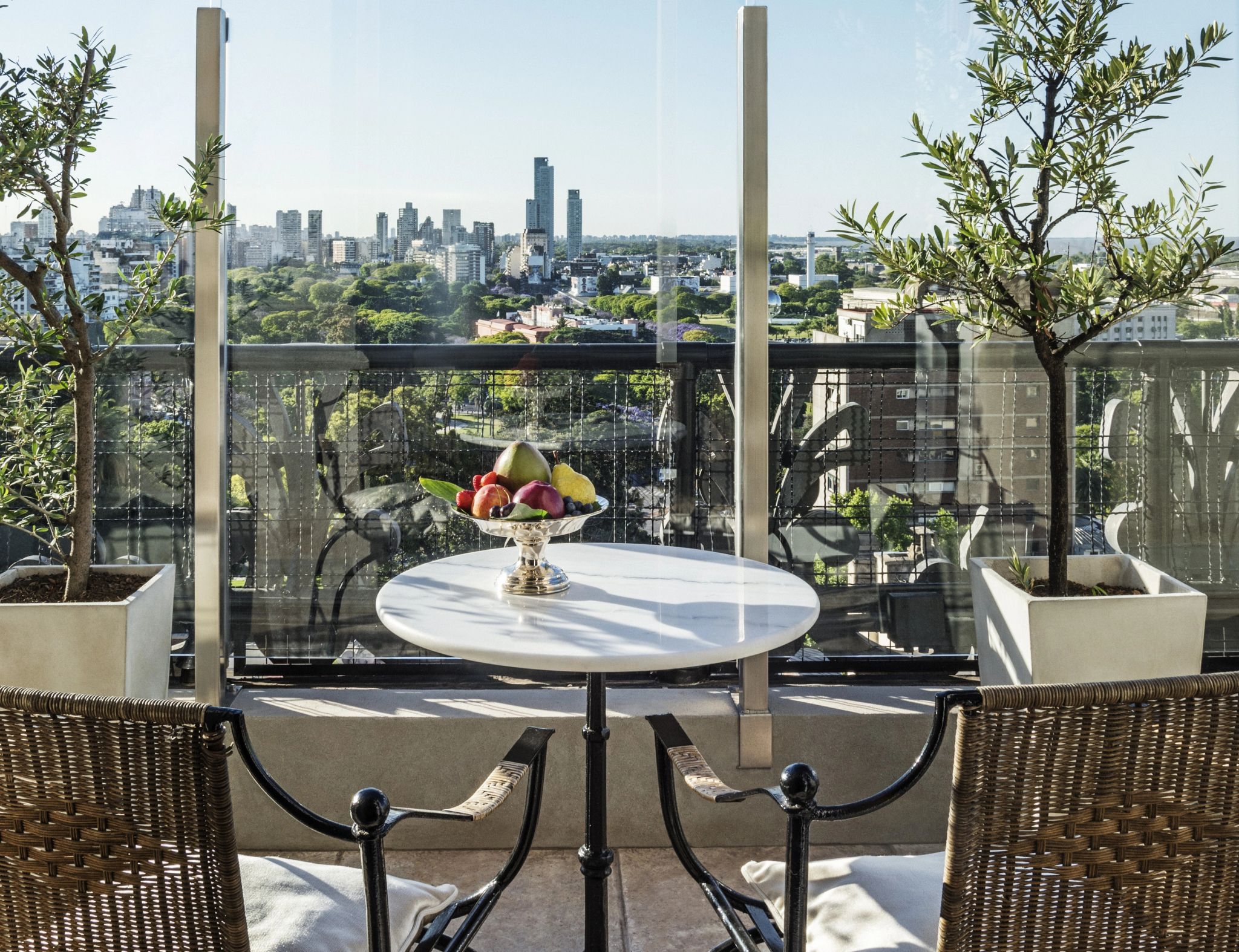 Roof Garden Suite varanda privativa - suite com varanda - vista buenos aires