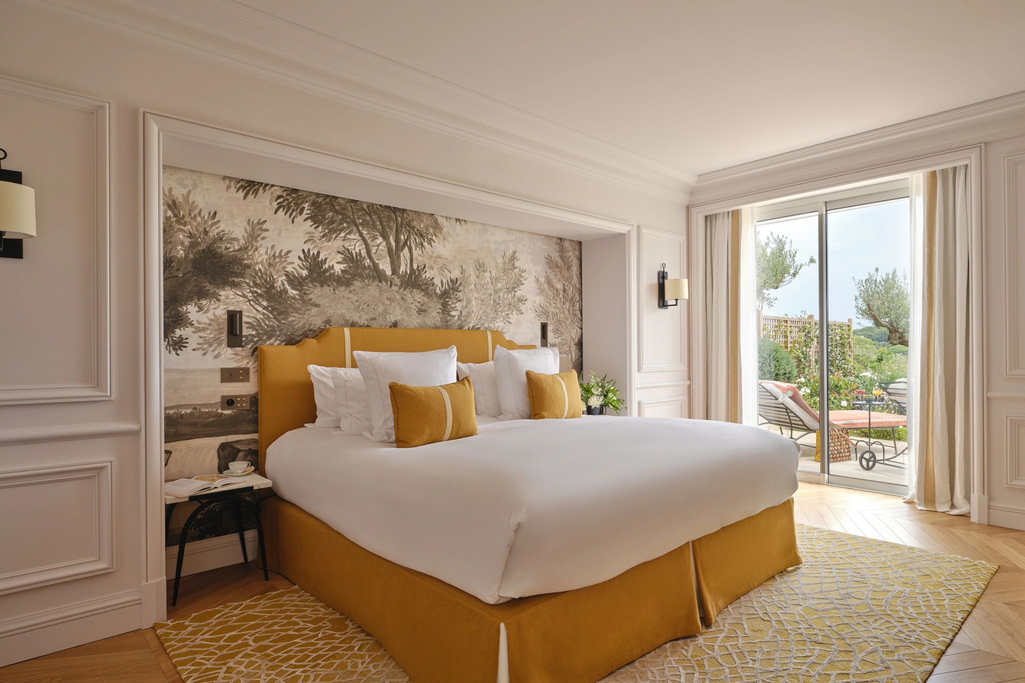Suite Louise cama king – quarto de luxo – suite em saint tropez