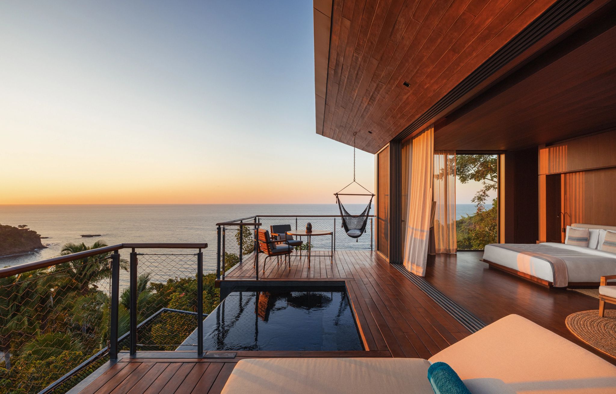 por do sol - area ao ar livre - terraço privativa - casa com terraço - quarto king