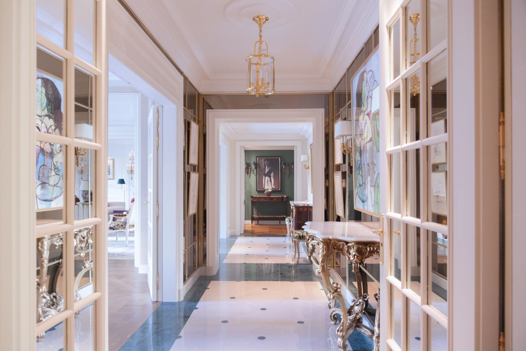 Suite Impériale suite espaçosa - hall de entrada - suite de luxo