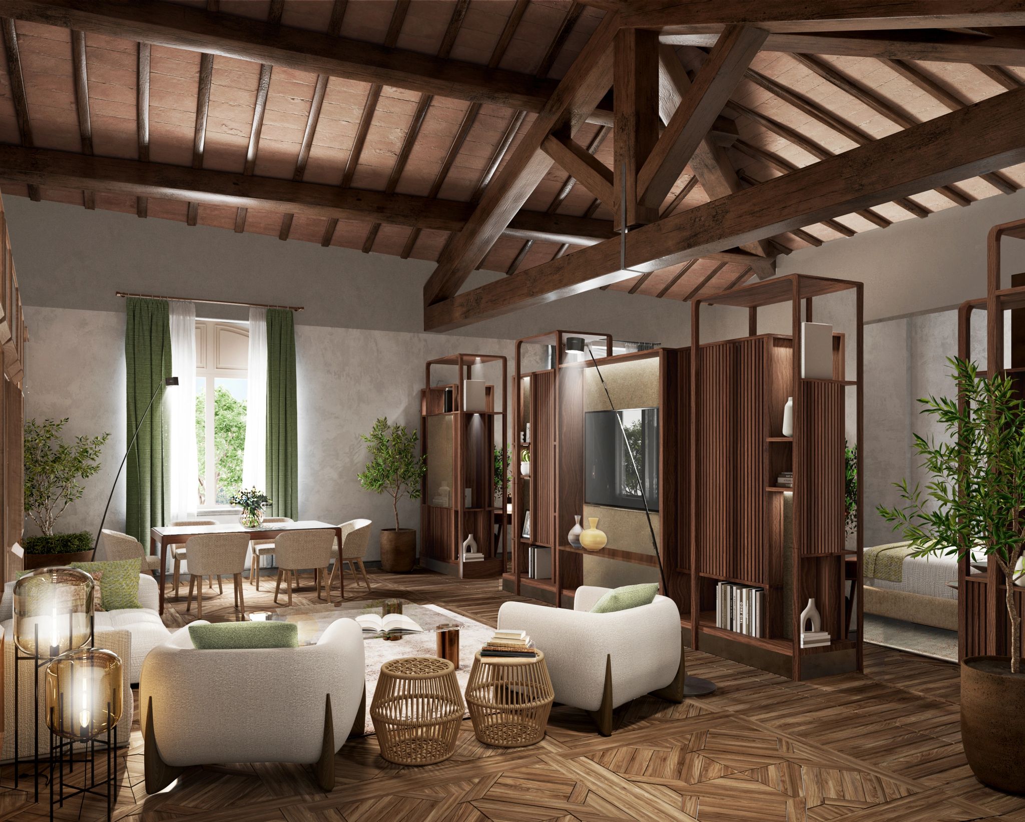 Gran Suite Colonica suite com sala - sala de estar - sala chique - suite ampla