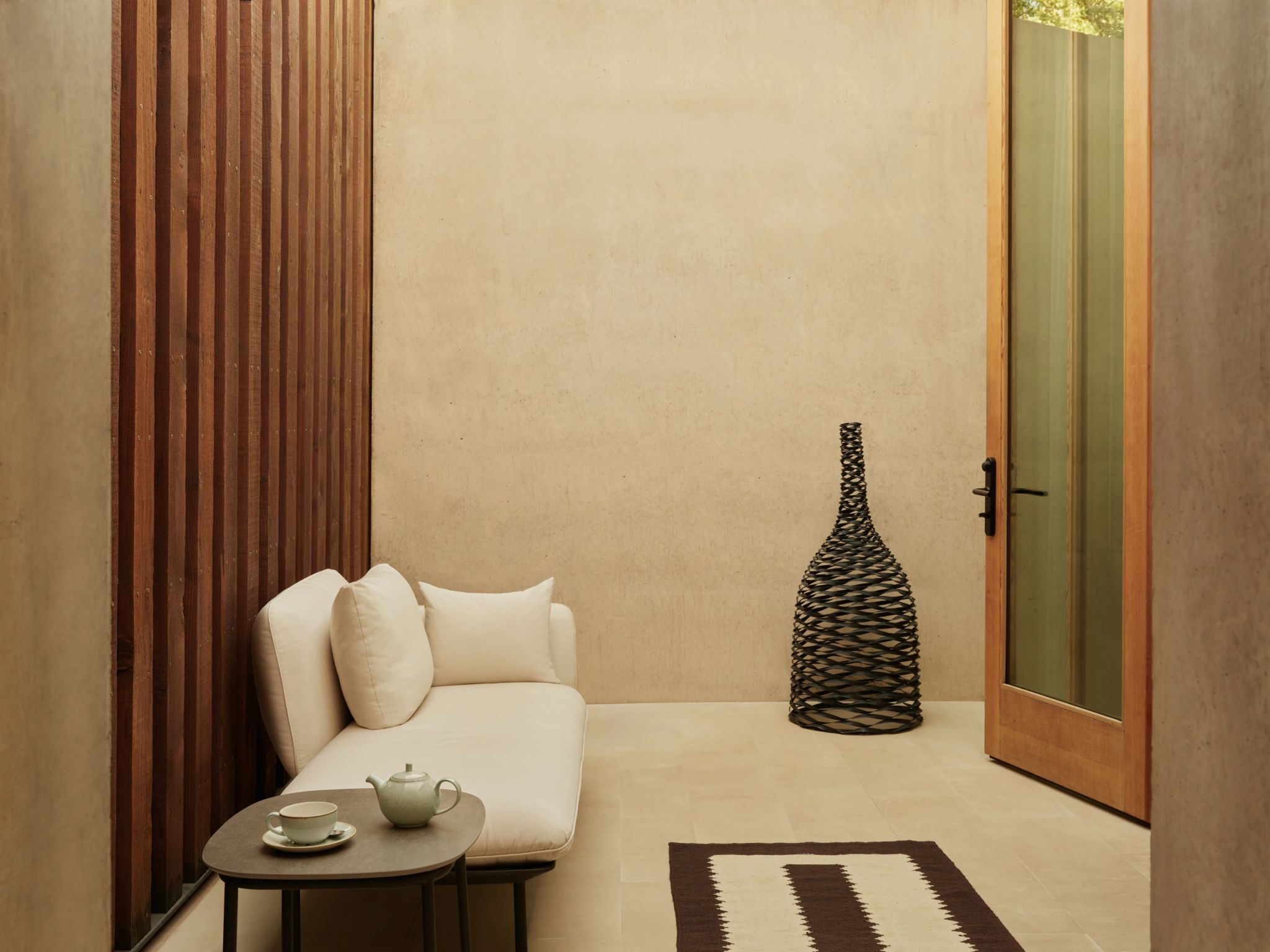 Desert Suite lounge moderno - suite de luxo - suite vista deserto