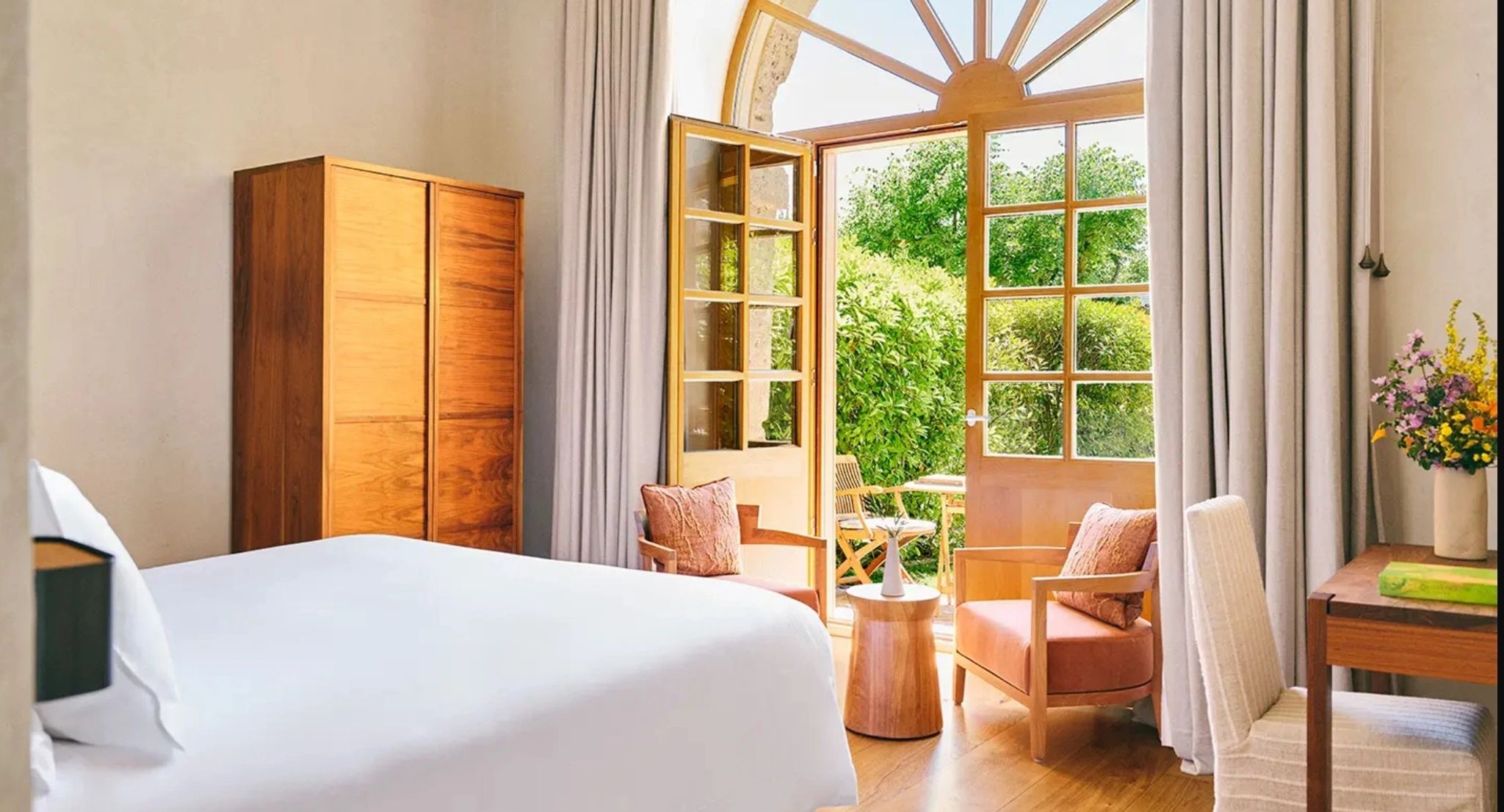 Classic Double Garden quarto premium - decoracao de luxo - cama twin