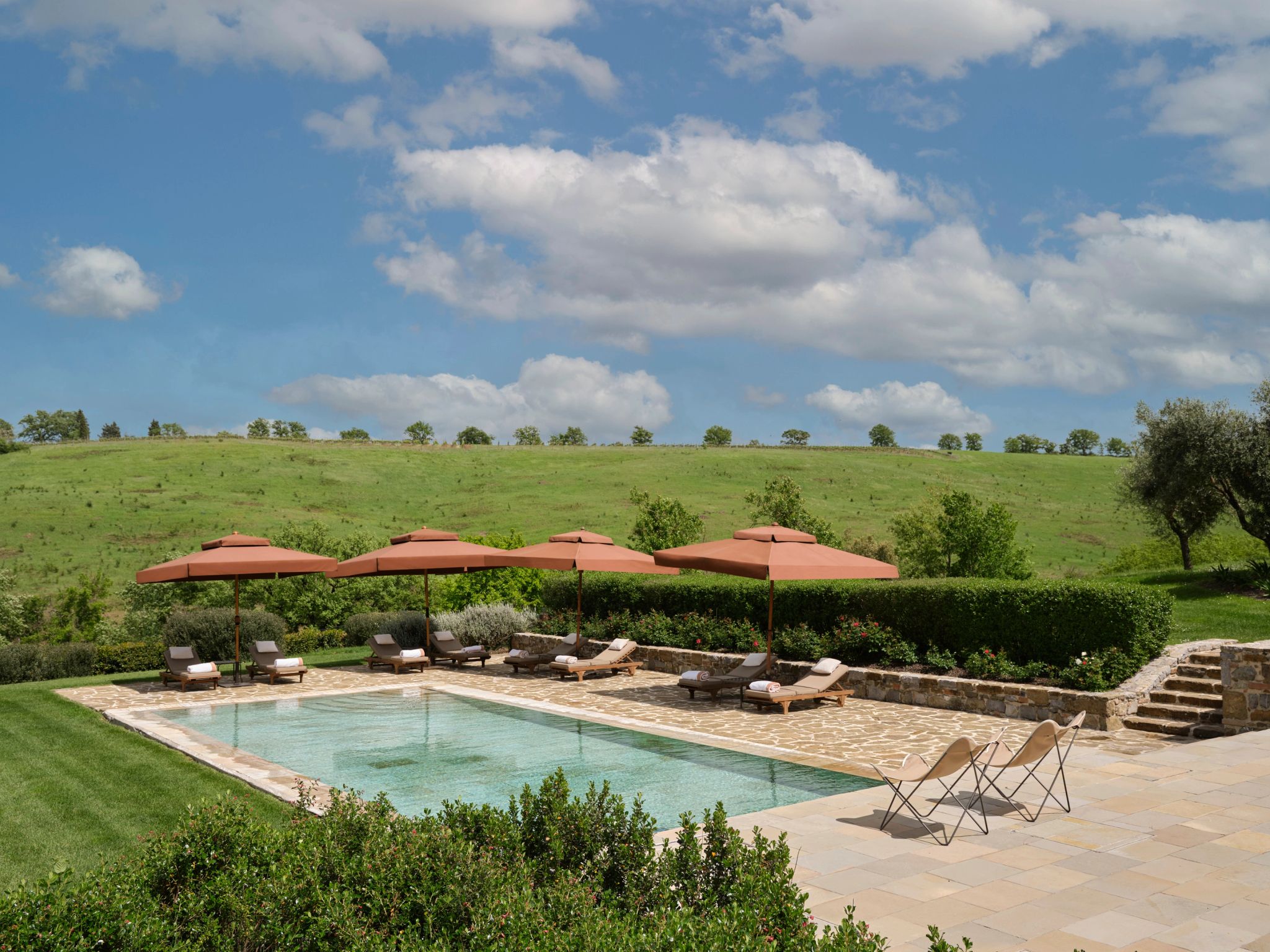 Villa Casa del Fiume castiglion del bosco – rosewood toscana – verao na italia