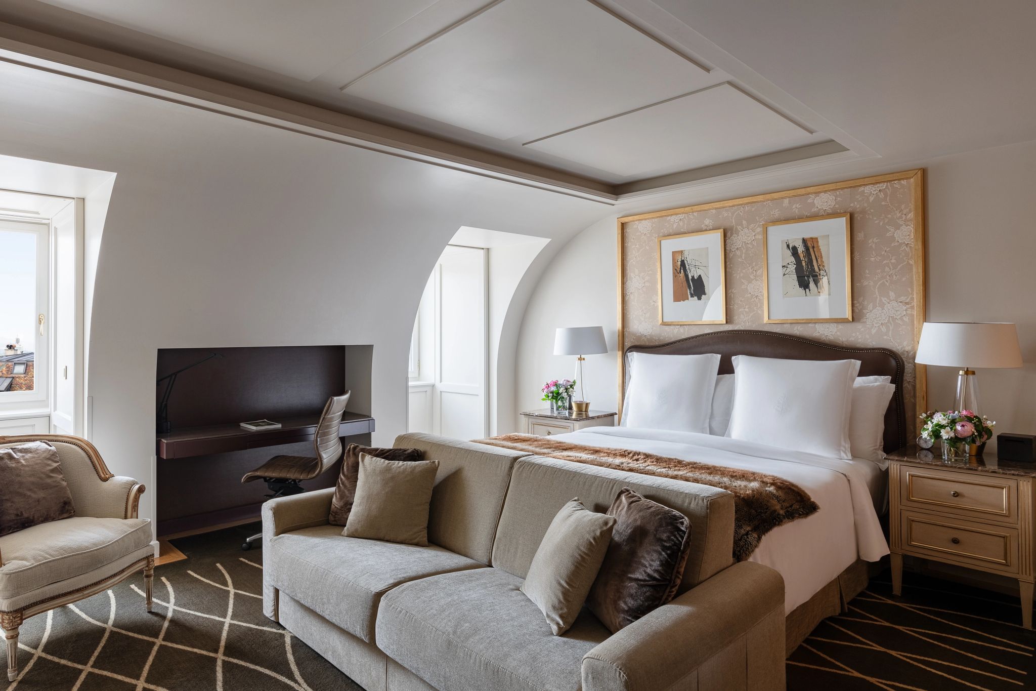 Loft Studio cama king - decoraçao moderna - design de luxo - suite de luxo - suite casal