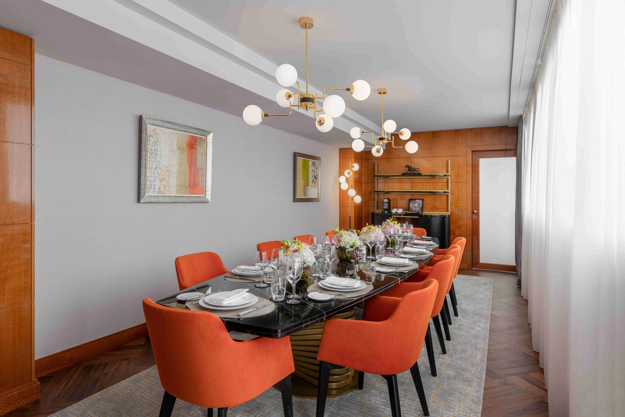 sala de jantar – mesa – refeicao na suite