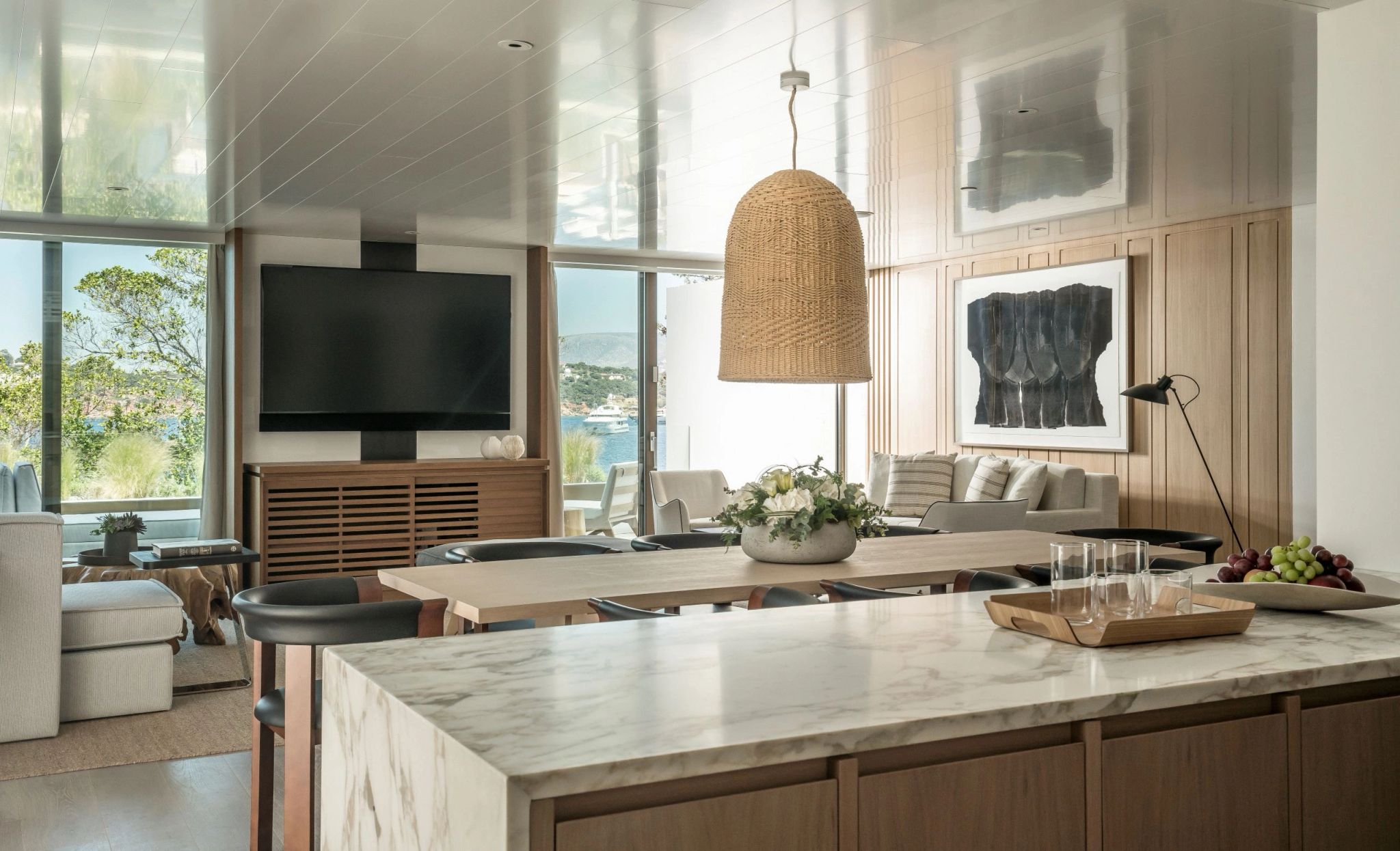 Nafsika Sea View Terrace Suite Pool cozinha gourmet - cozinha equipada - cozinha moderna