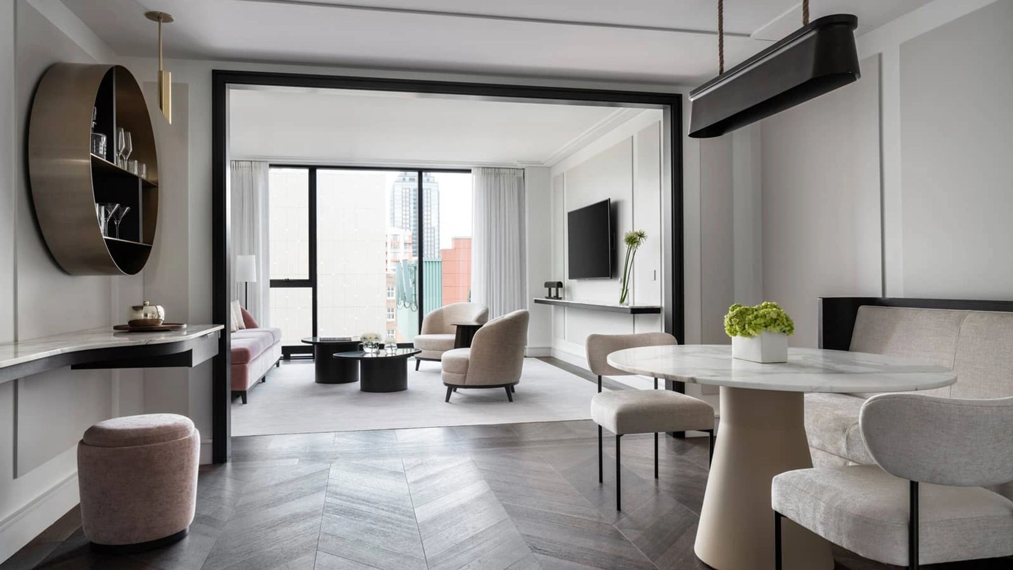 Premier One Bedroom Suite suite moderna - decoraçao moderna - suite alto padrao