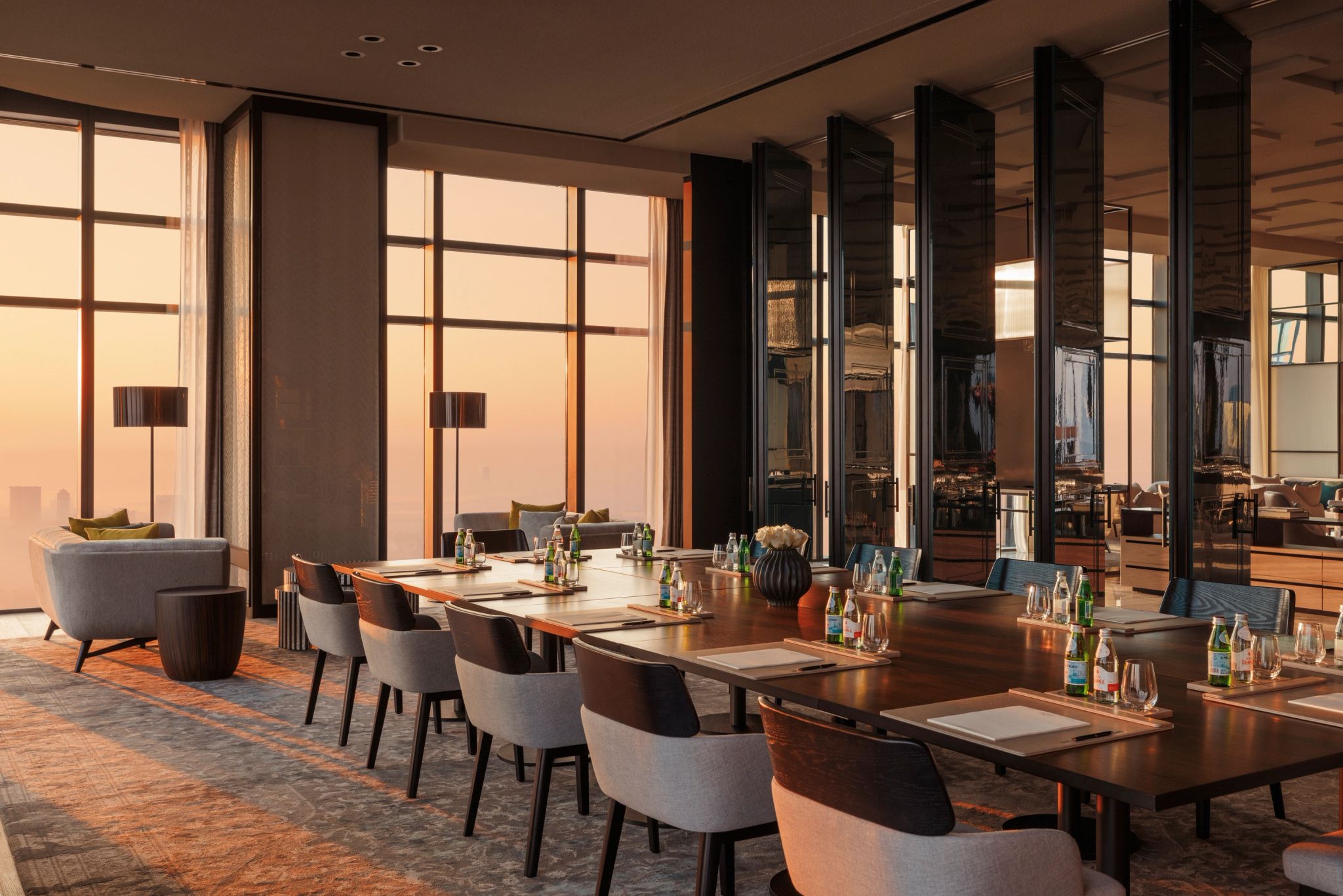 evento de luxo - decoraçao de evento – sala de reunioes