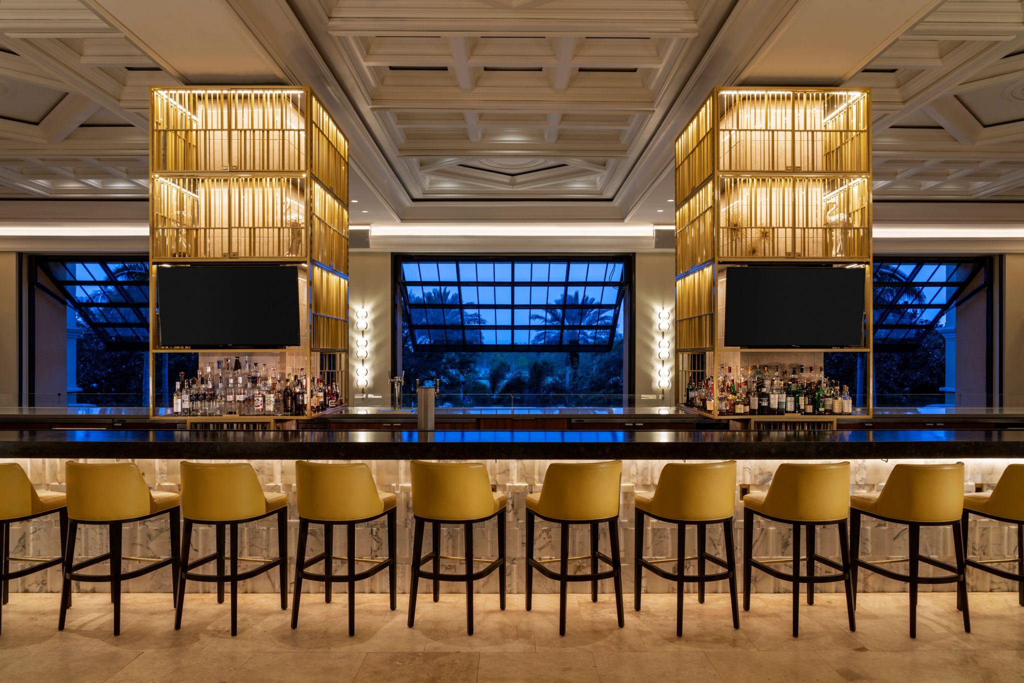 bar de luxo - bar moderno - lounge gourmet