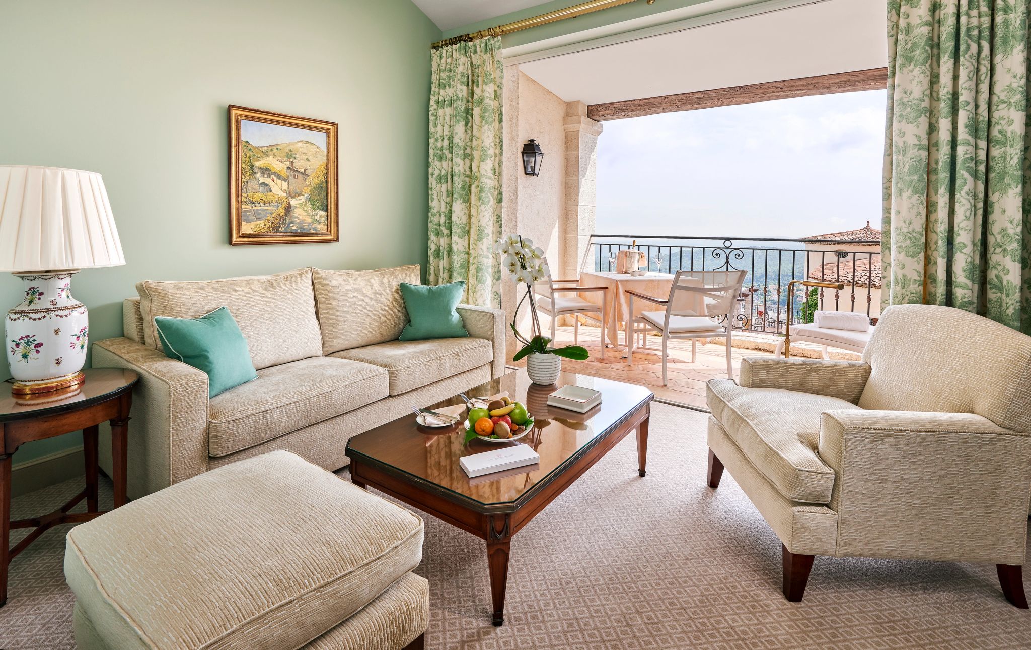 Superior Junior Suite sala de estar - suite com sala - suite com varanda